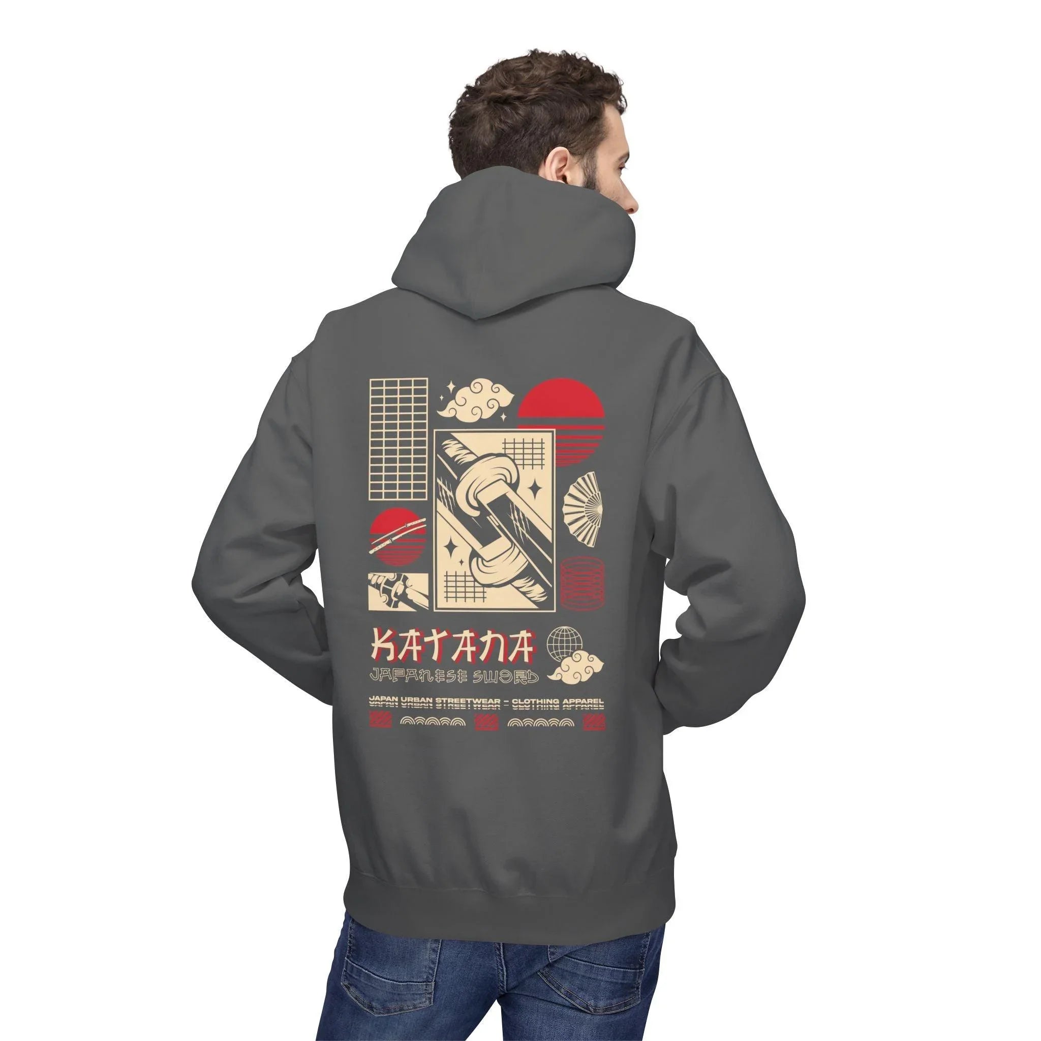 Ultimate "Katana" Japanese Fleece Hoodie for Stylish Streetwear Enthusiasts