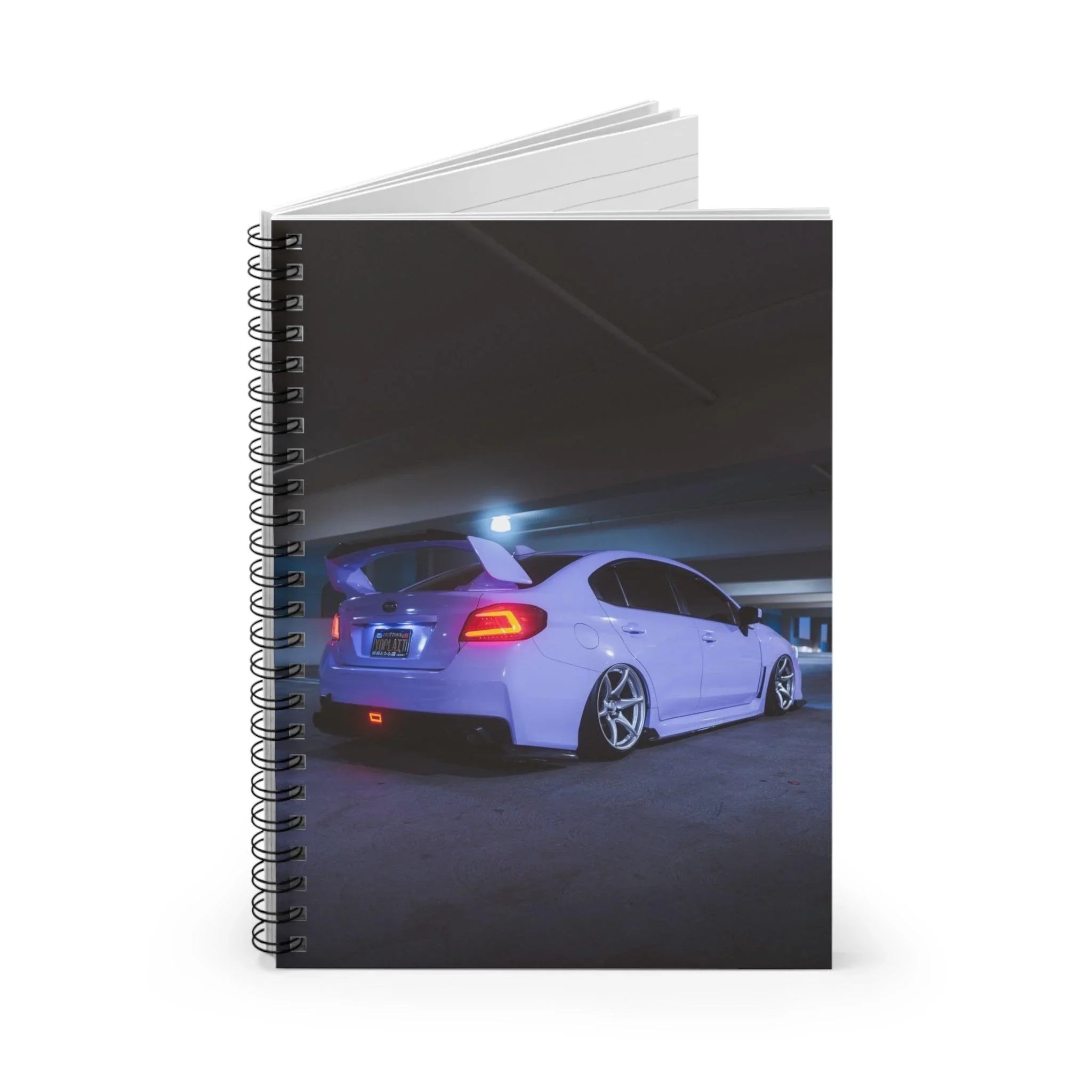 Subaru WRX Automotive Spiral Notebook #013 - Throttle Designs