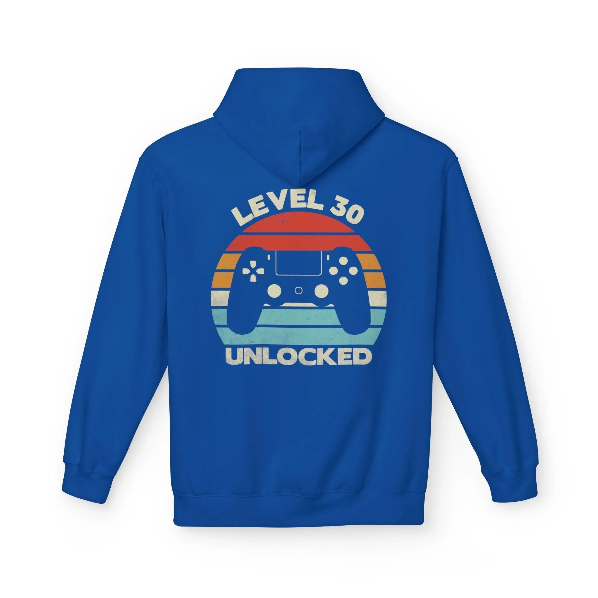 Level Up Your Style: Retro Gaming Fleece Hoodie with Comfort and Charm