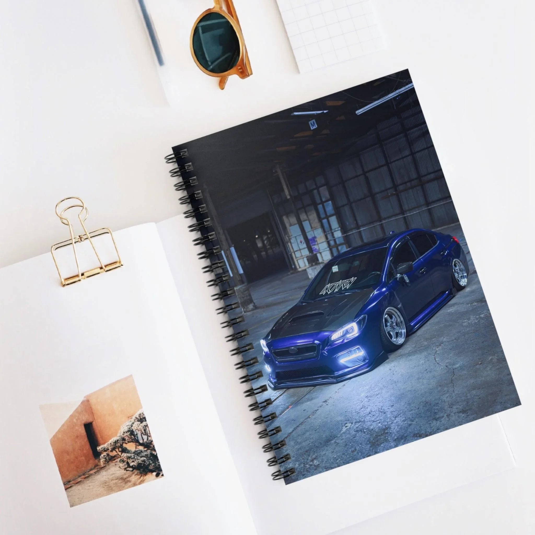 Subaru WRX Automotive Spiral Notebook #025 - Throttle Designs