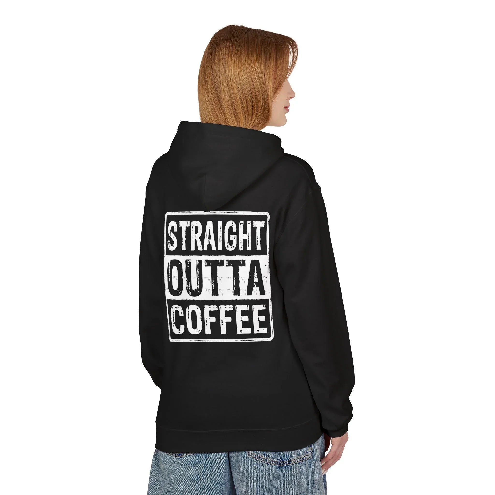 Cozy Up with the Ultimate Coffee Lover's Fleece Hoodie