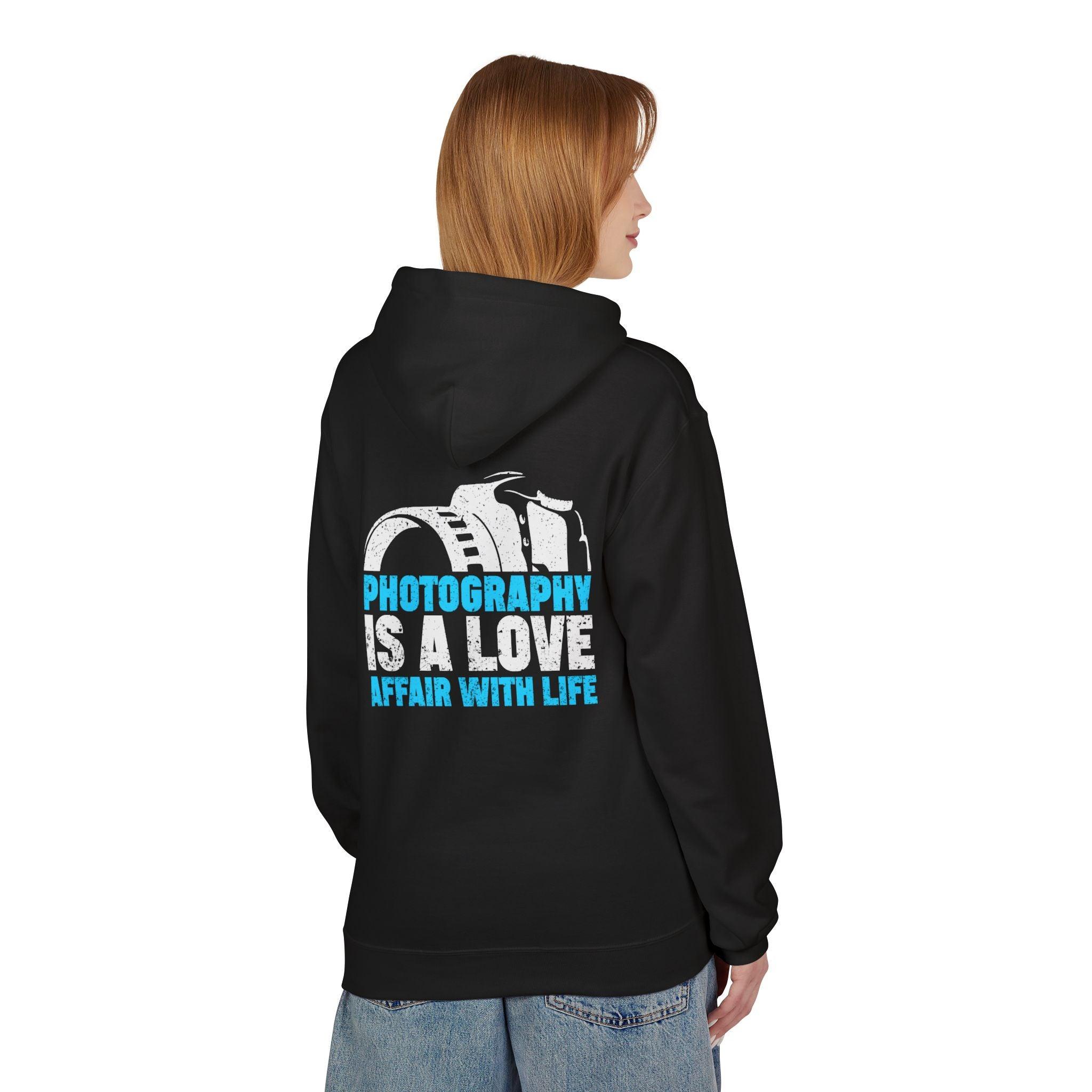 Cozy Fleece Hoodie for Photography Lovers: Embrace Life's Moments in Style