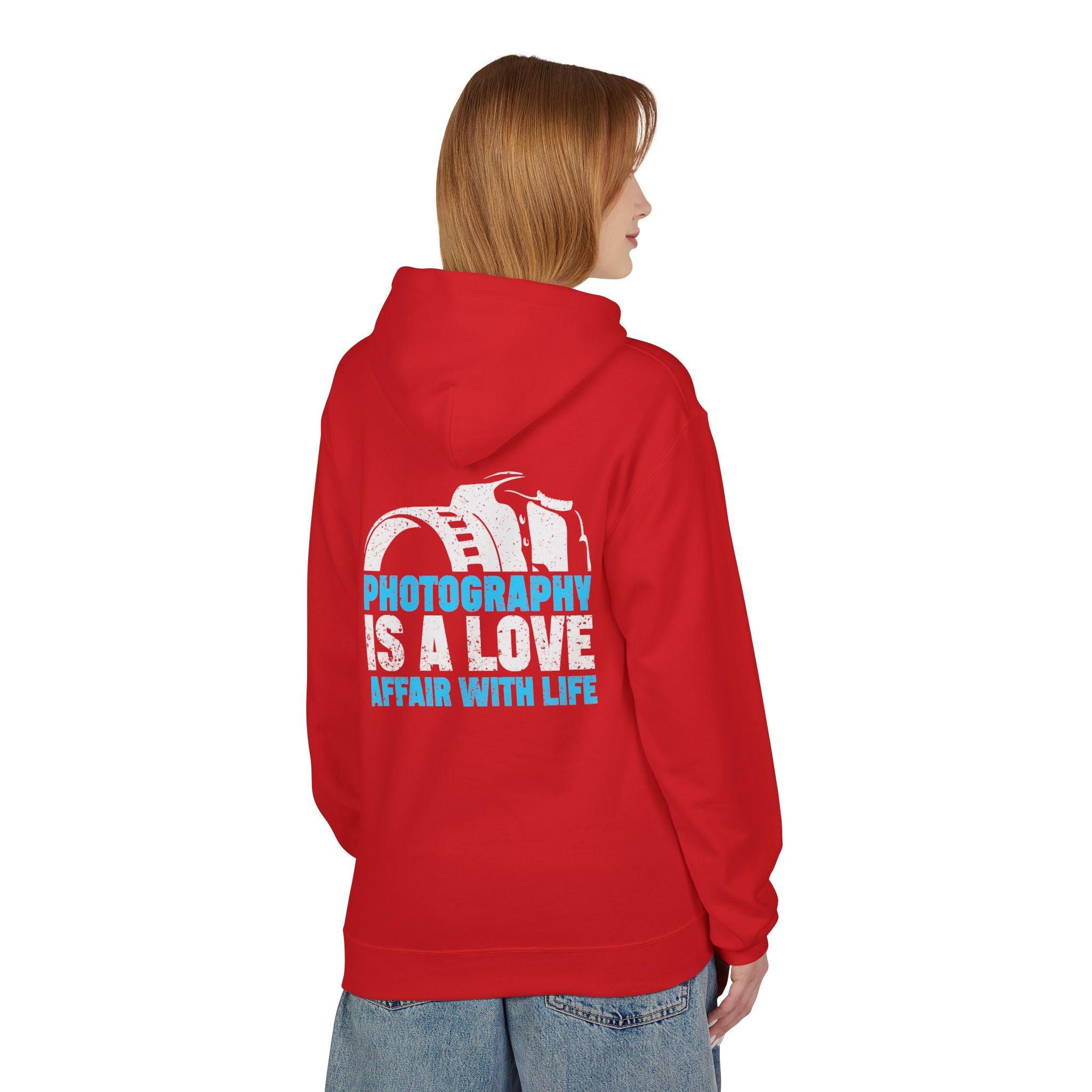 Cozy Fleece Hoodie for Photography Lovers: Embrace Life's Moments in Style