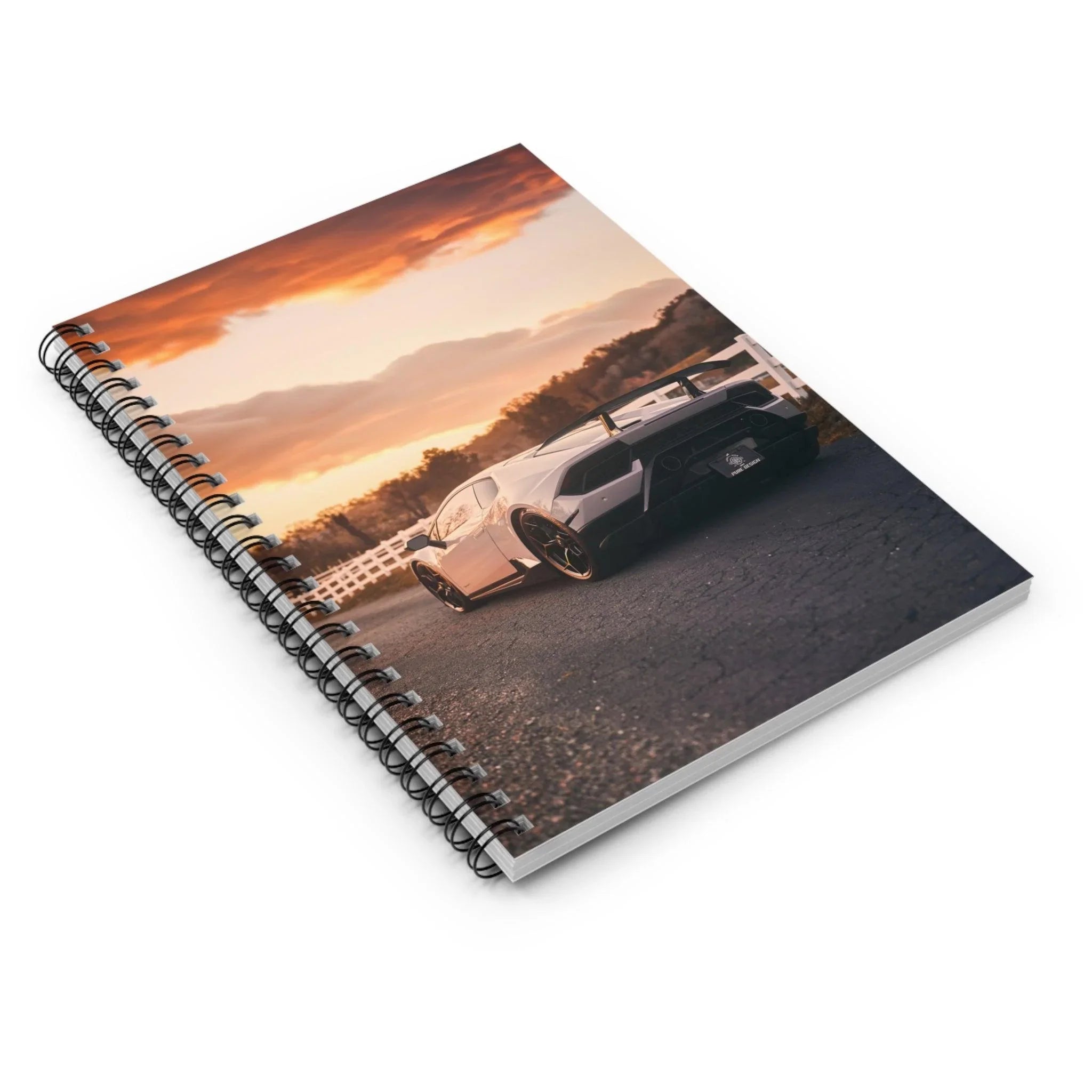 Lamborghini Huracan Automotive Spiral Notebook #043 - Throttle Designs
