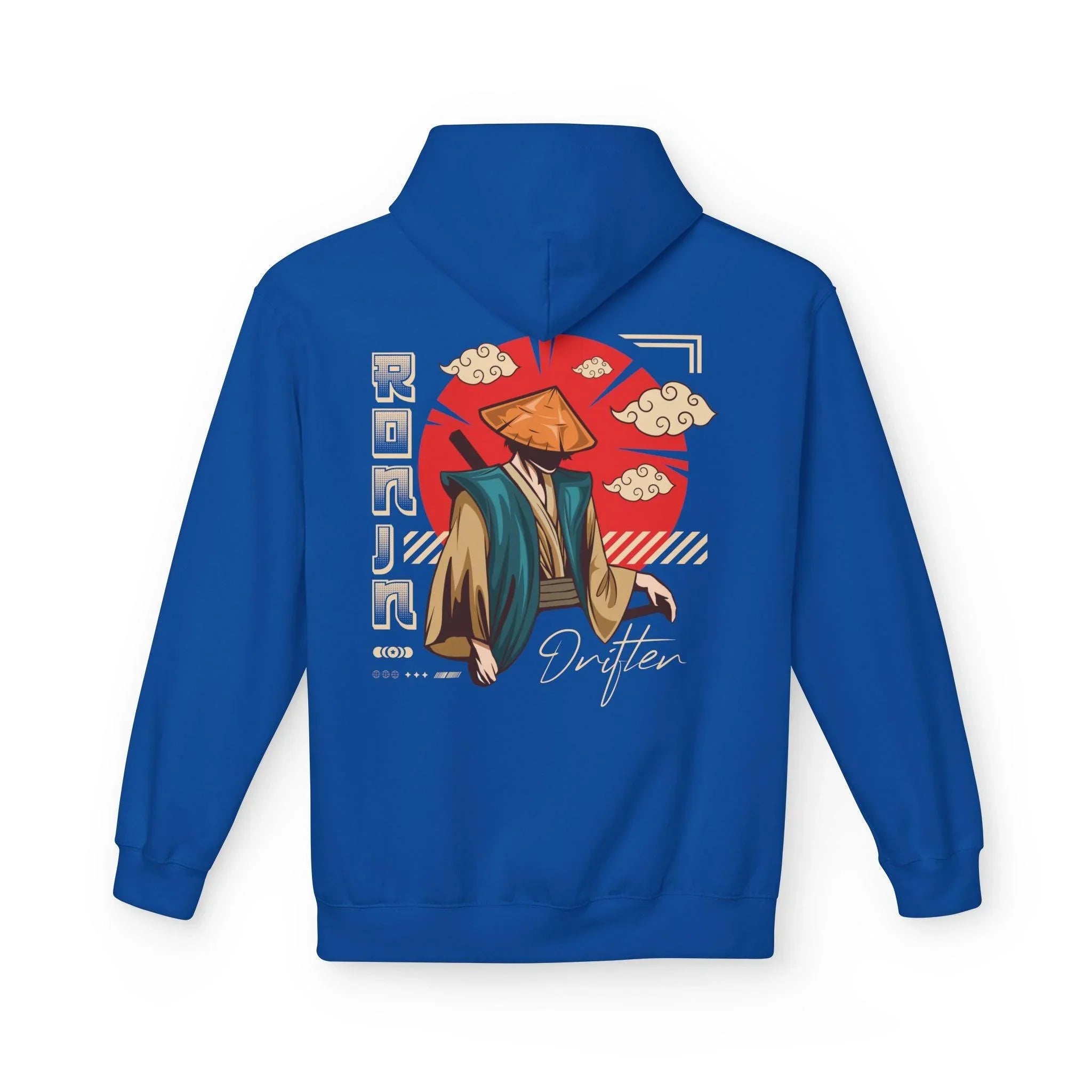 Ultimate Ronin Drifter Japanese Streetwear Fleece Hoodie for Trendsetters