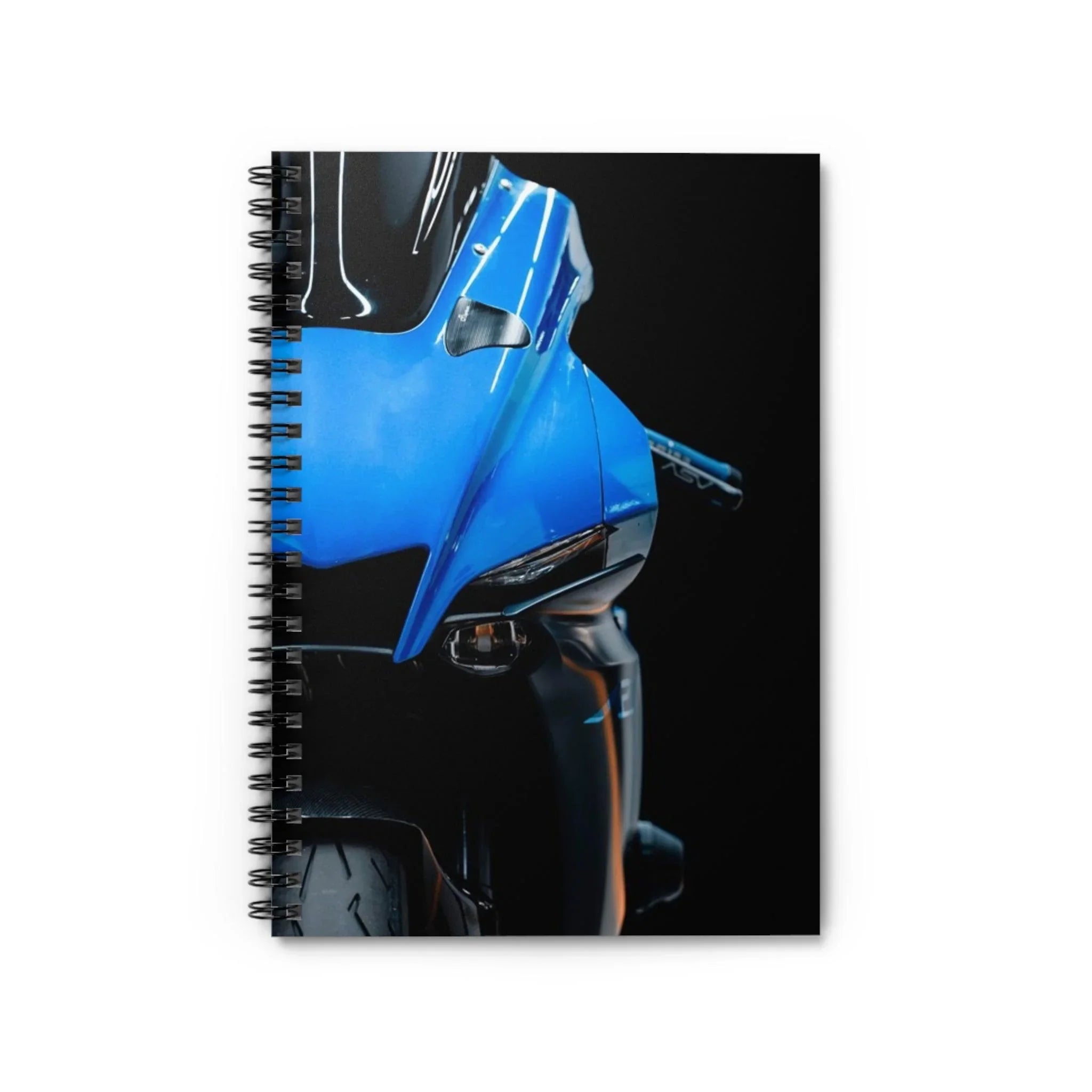 Yamaha R1 Motorcycle Spiral Notebook #021 - Throttle Designs