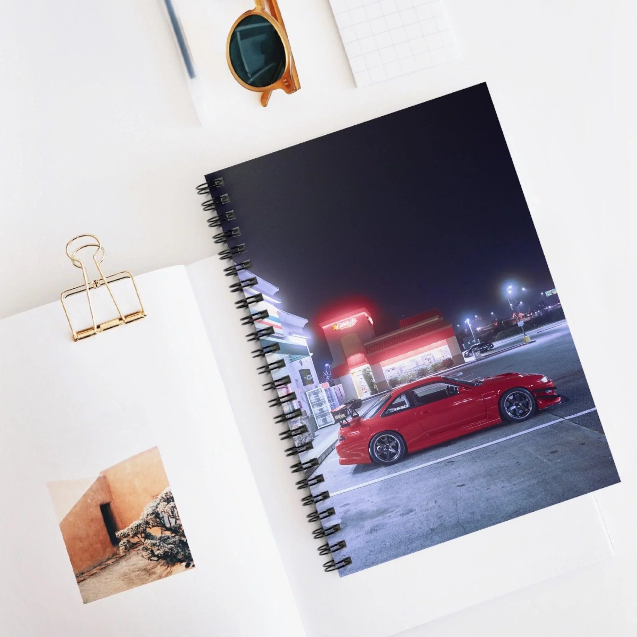 Nissan 240sx S14 Kouki Automotive Spiral Notebook #010 - Throttle Designs