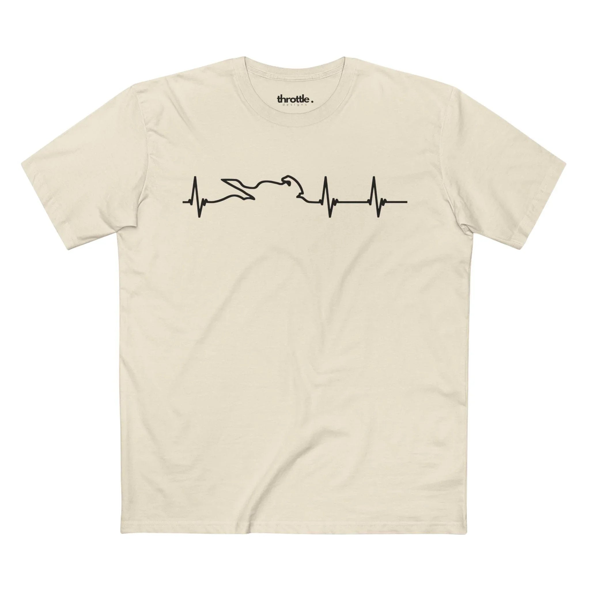 Premium Motorcycle Heartbeat T-Shirt