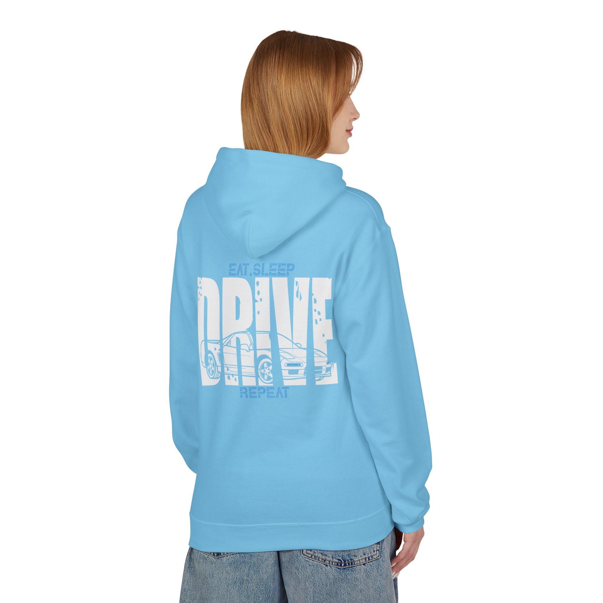 Acura NSX DRIVE Fleece Hoodie - Comfort Meets Style for Car Enthusiasts