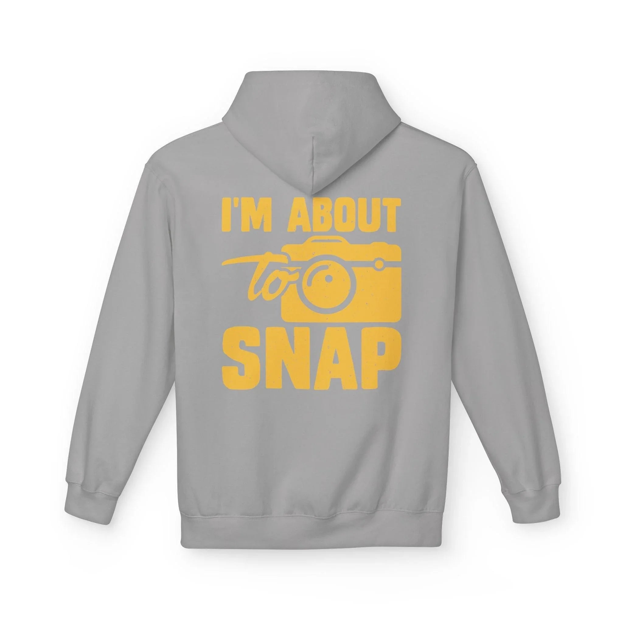 "I'm About to Snap" Exclusive Fleece Hoodie for Passionate Photographers