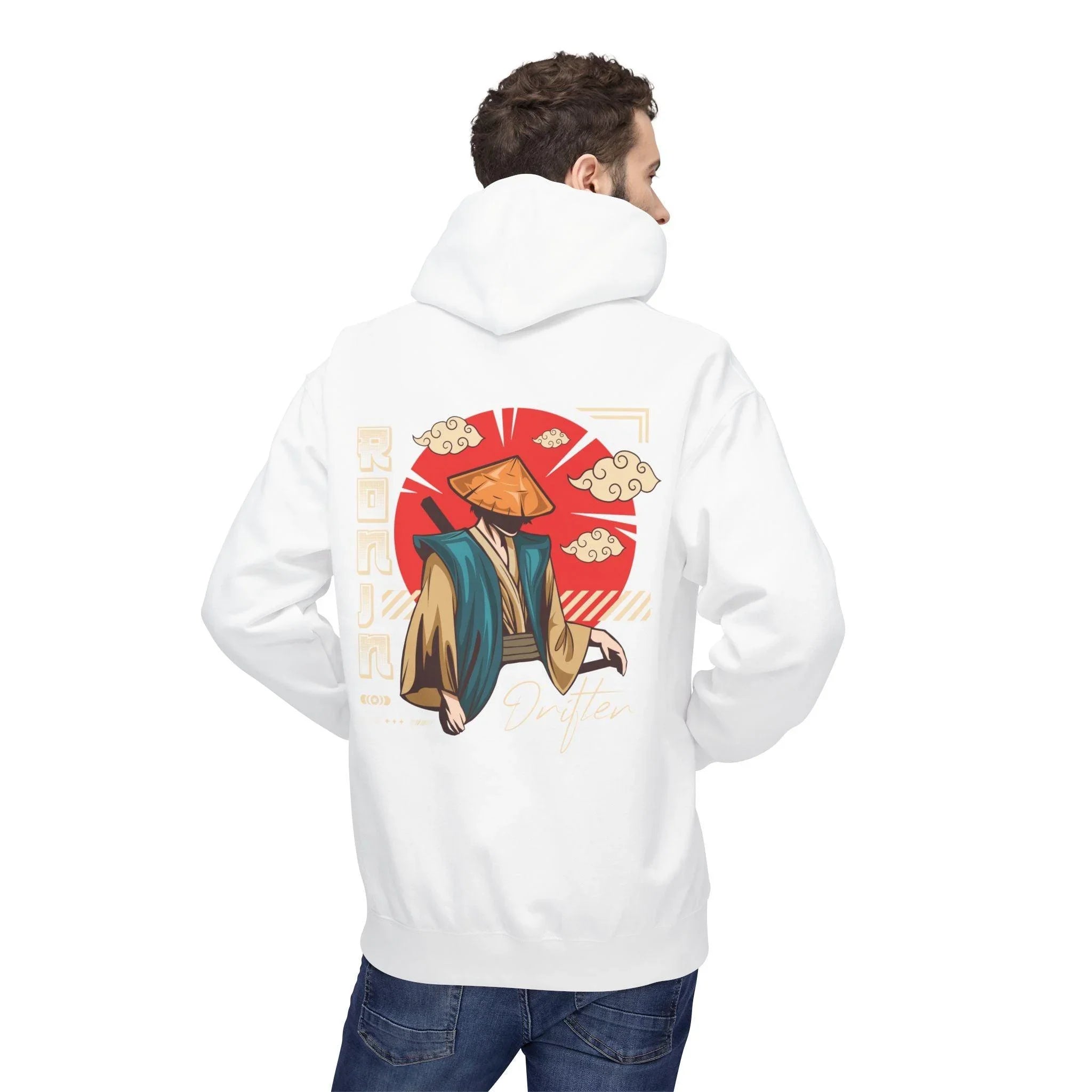 Ultimate Ronin Drifter Japanese Streetwear Fleece Hoodie for Trendsetters