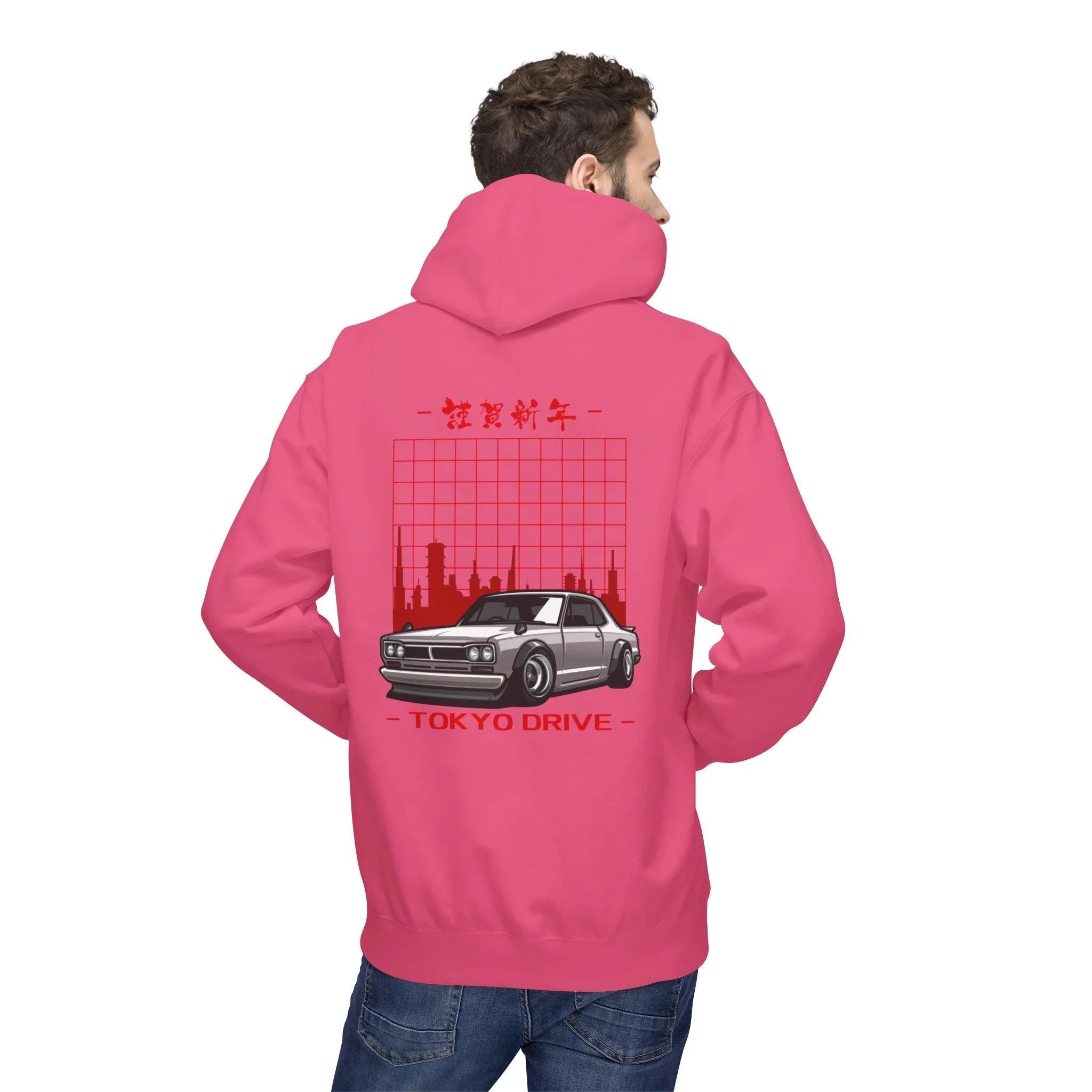 Tokyo Drive Luxe Fleece Hoodie for Ultimate Comfort and Style