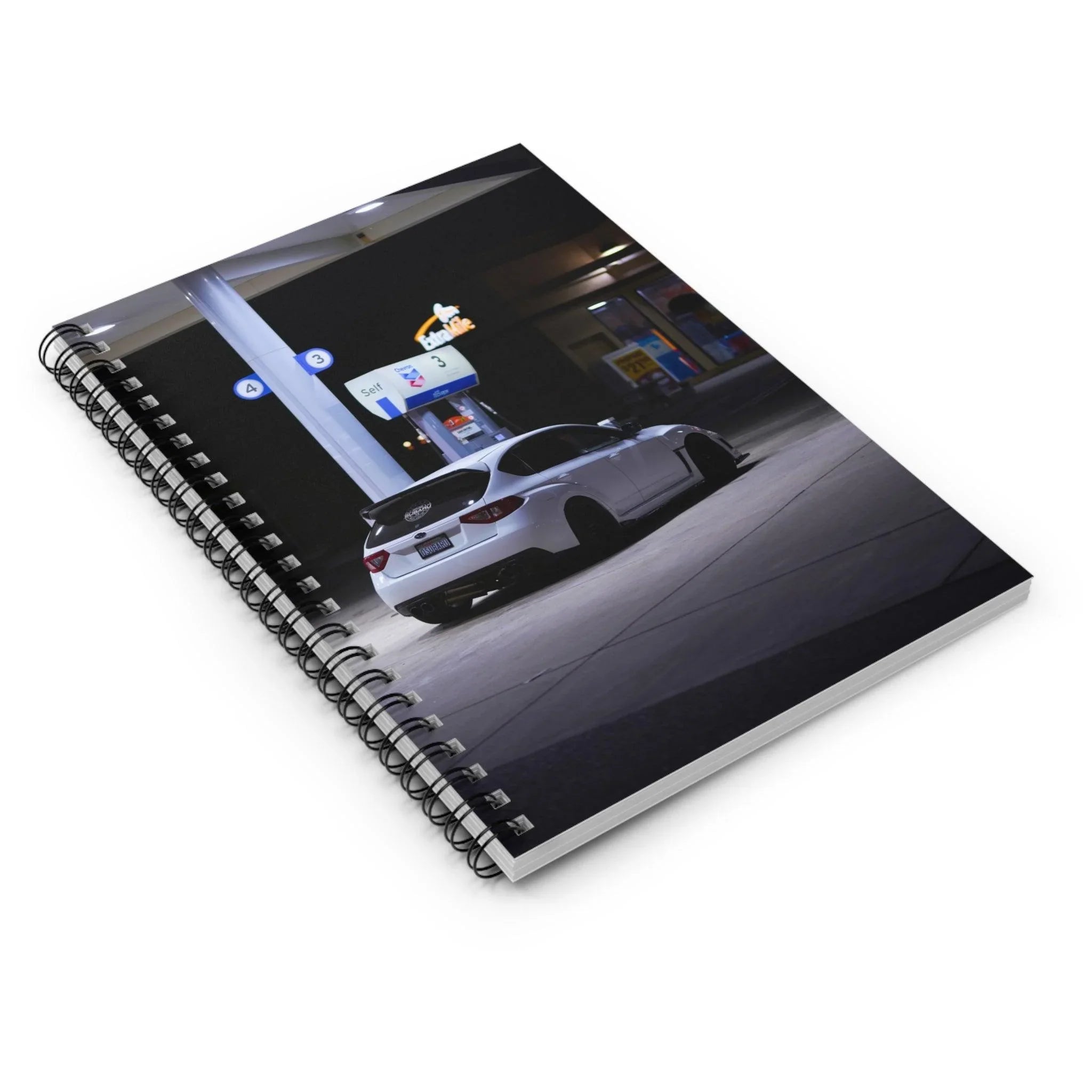 Subaru WRX STI Automotive Spiral Notebook #010 - Throttle Designs