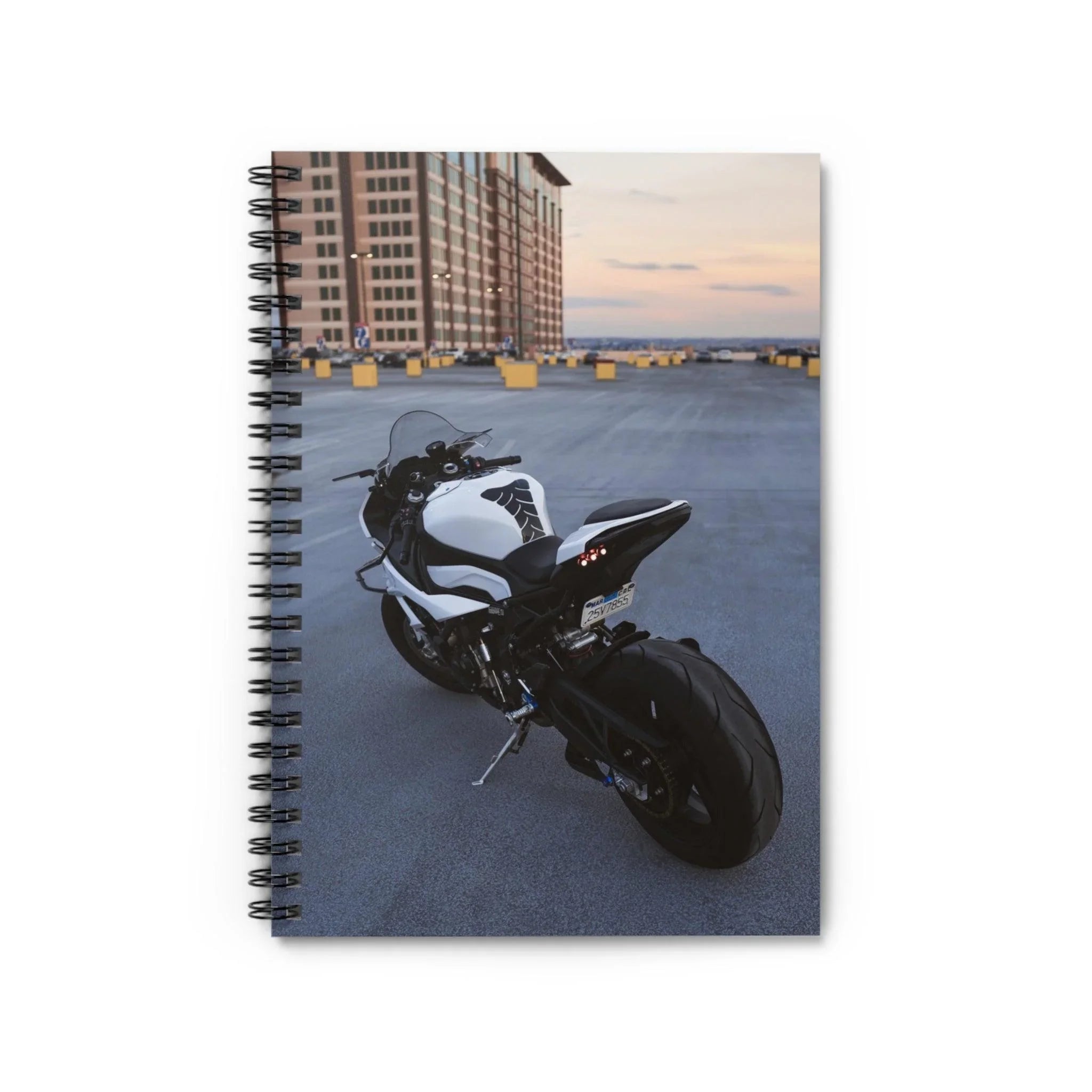 BMW S1000RR Motorcycle Spiral Notebook #057 - Throttle Designs