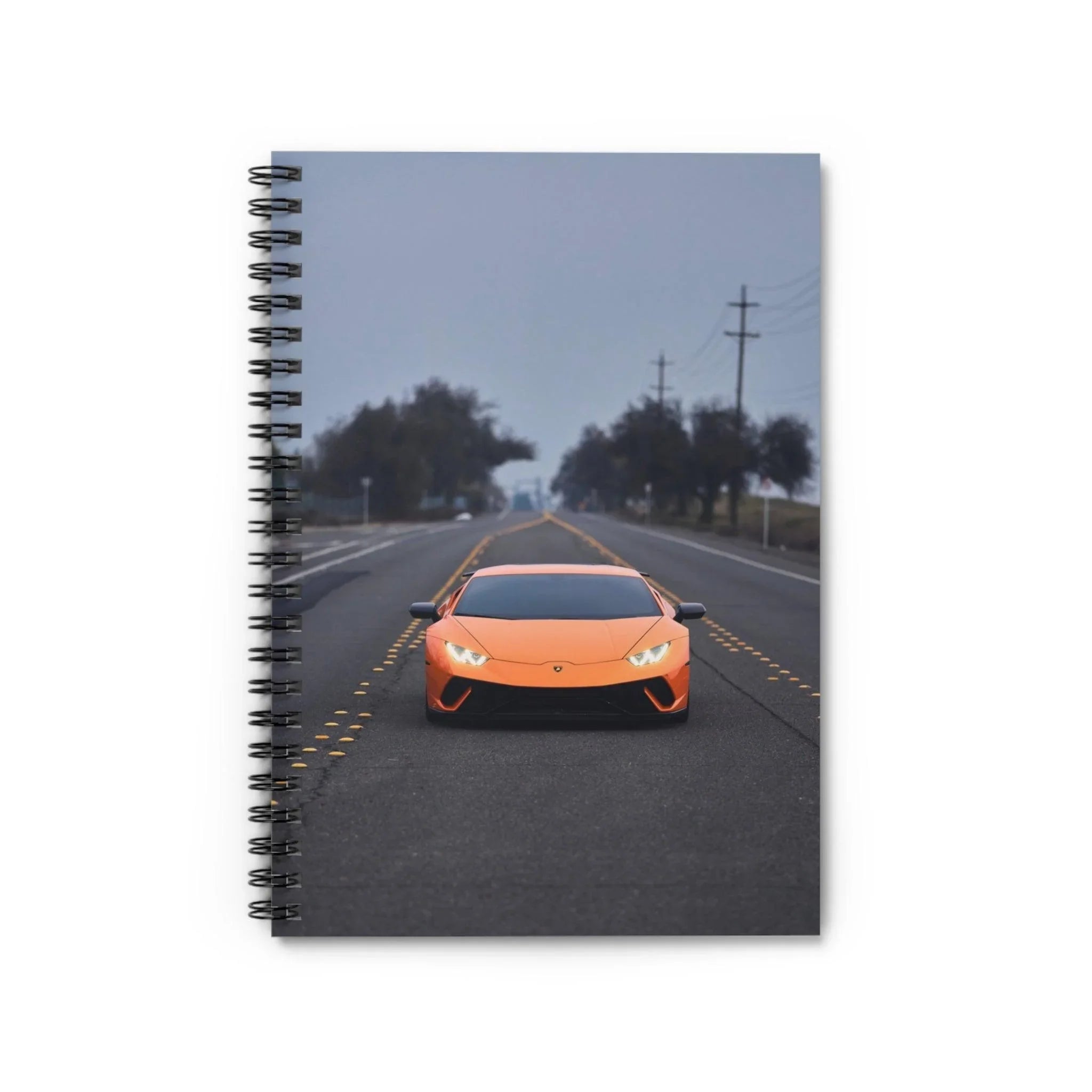 Lamborghini Huracan Automotive Spiral Notebook #008 - Throttle Designs