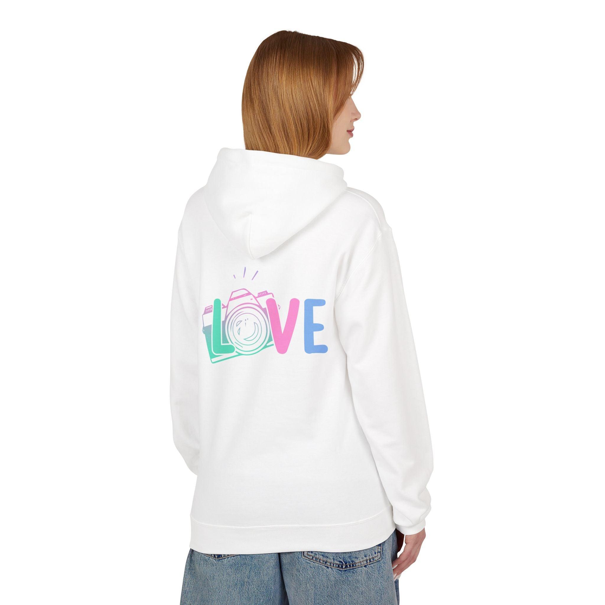 Cozy Love Photography Fleece Hoodie for Stylish Comfort