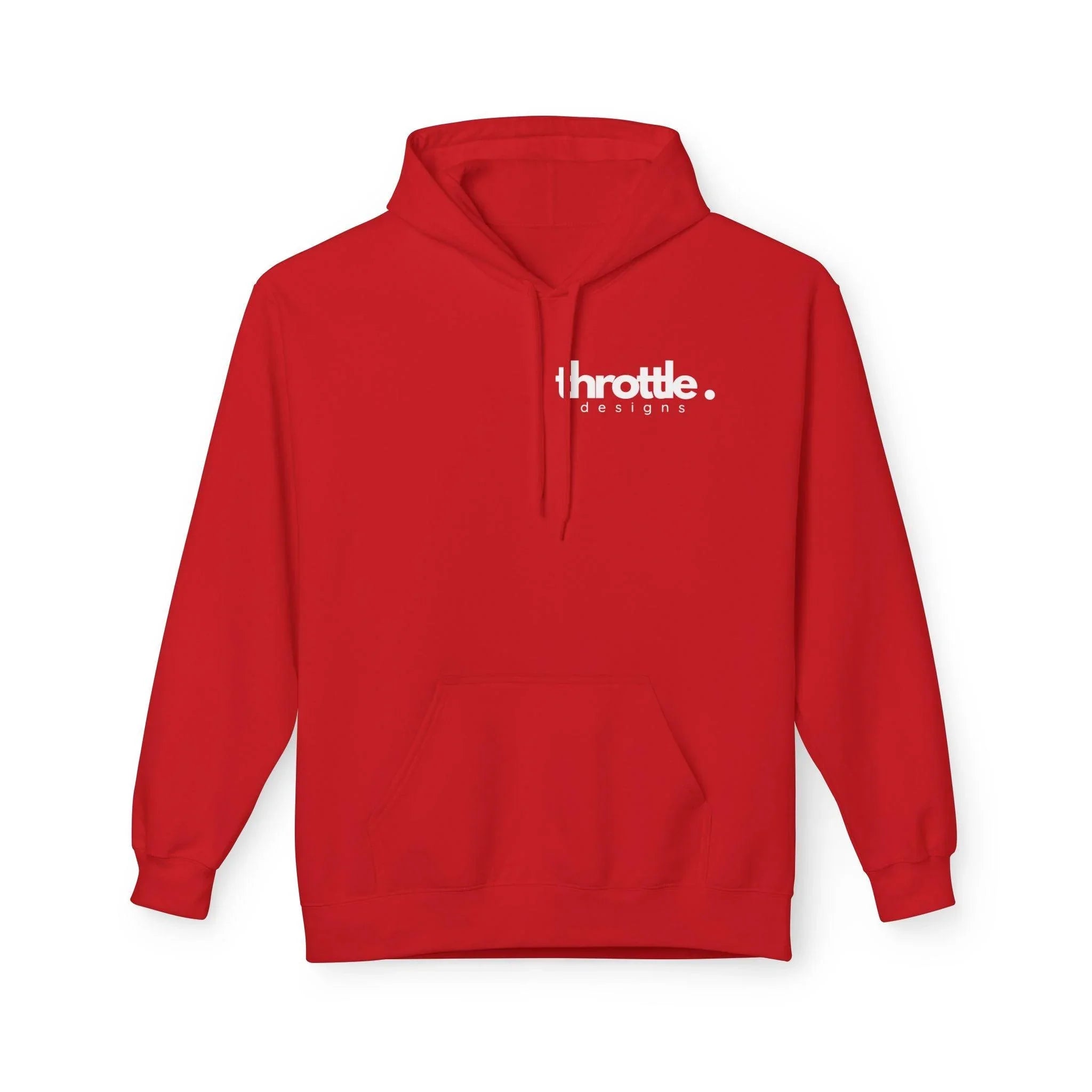Throttle Designs Adventure Fleece Hoodie - "Live to Ride, Eat, Sleep"