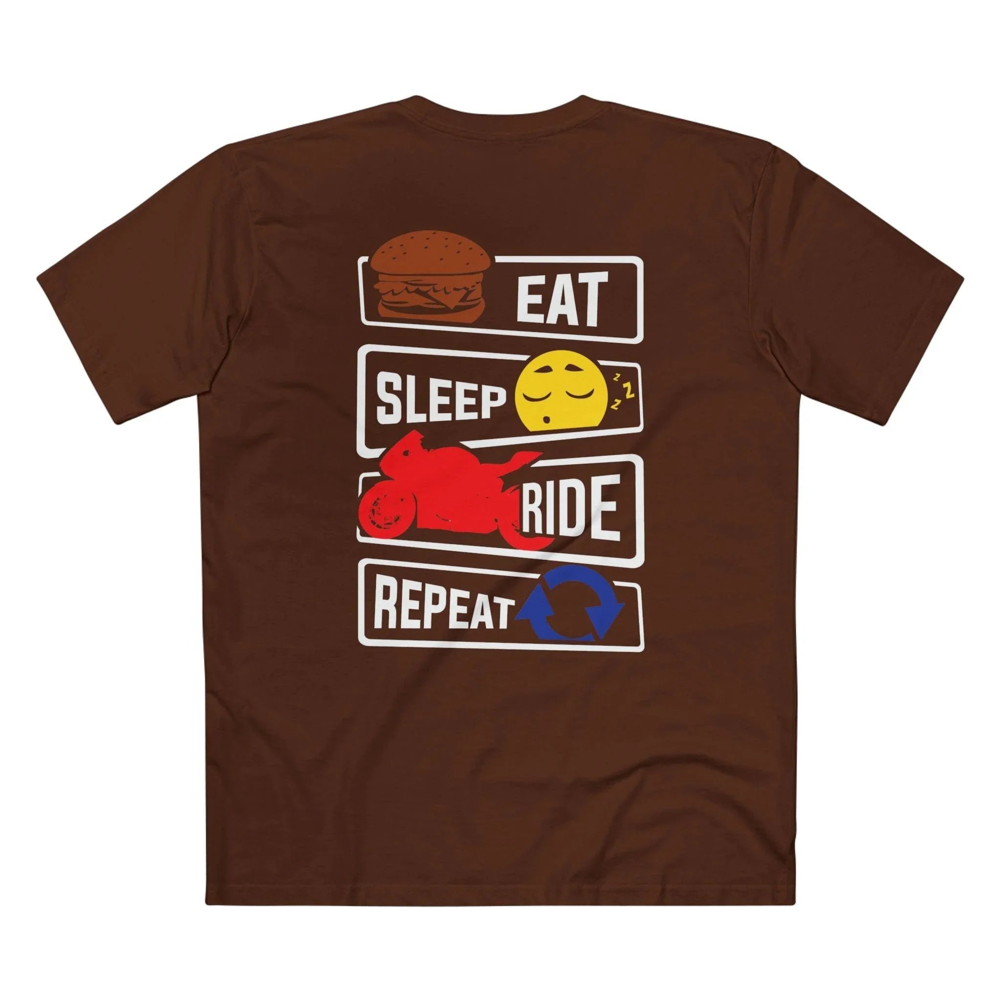 Throttle Designs Premium "Eat, Sleep, Ride, Repeat" T-Shirt