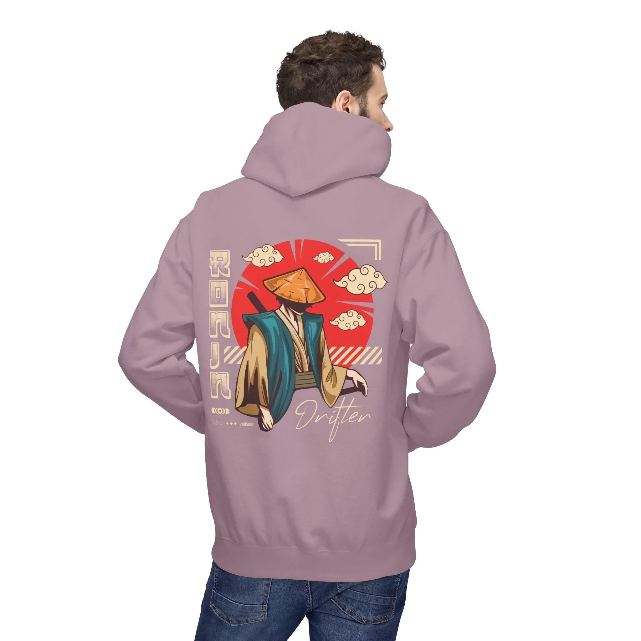 Ultimate Ronin Drifter Japanese Streetwear Fleece Hoodie for Trendsetters