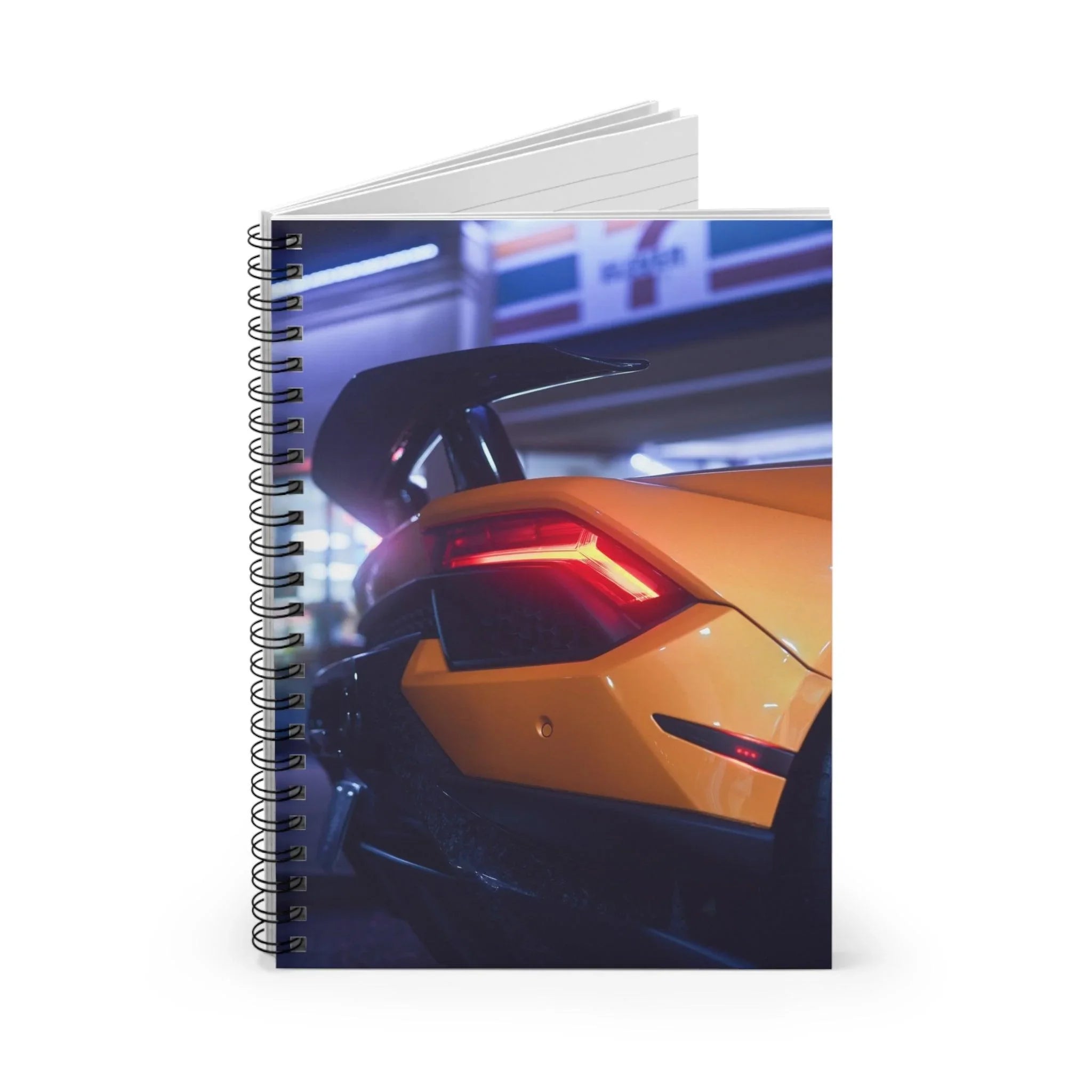 Lamborghini Huracan Automotive Spiral Notebook #026 - Throttle Designs