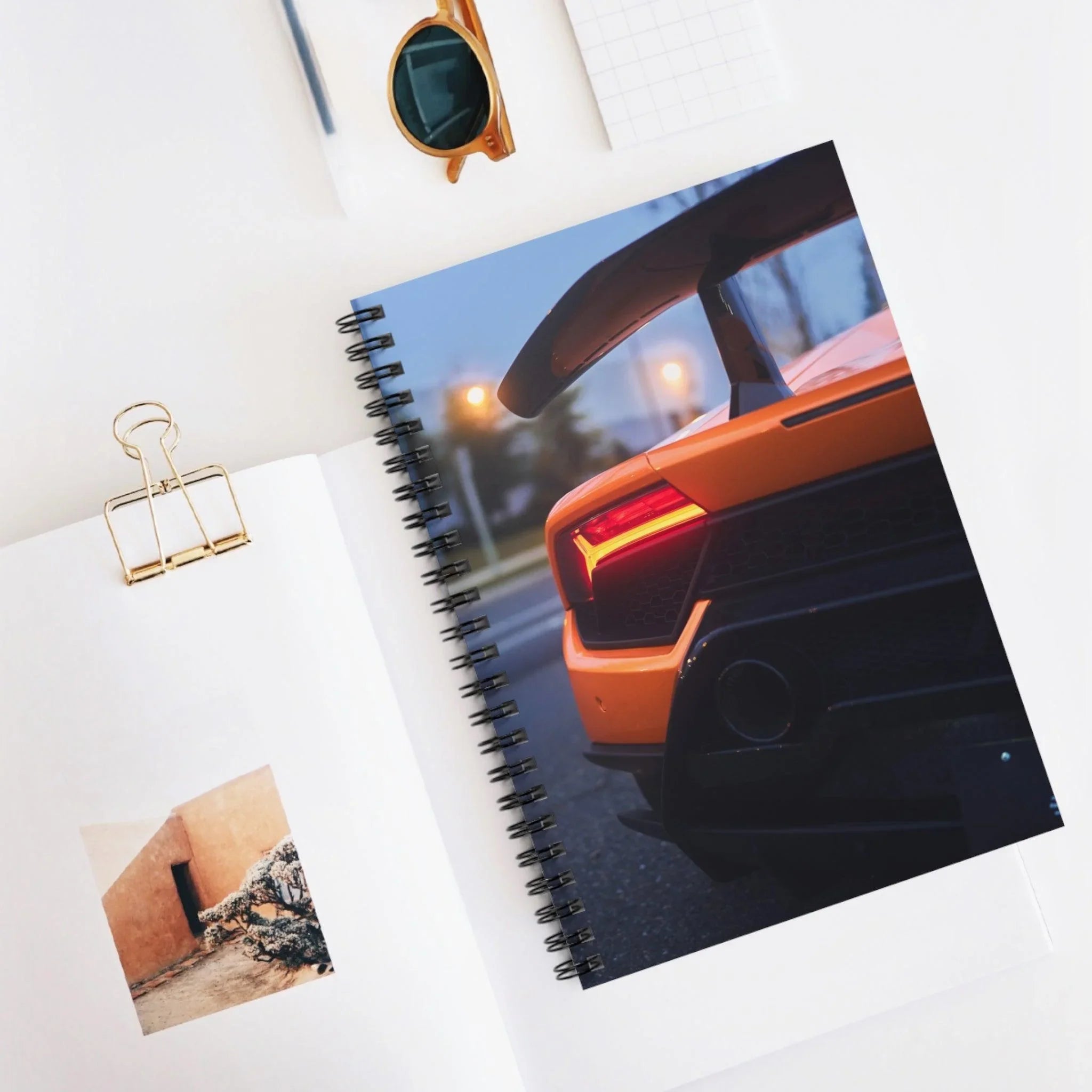 Lamborghini Huracan Automotive Spiral Notebook #015 - Throttle Designs