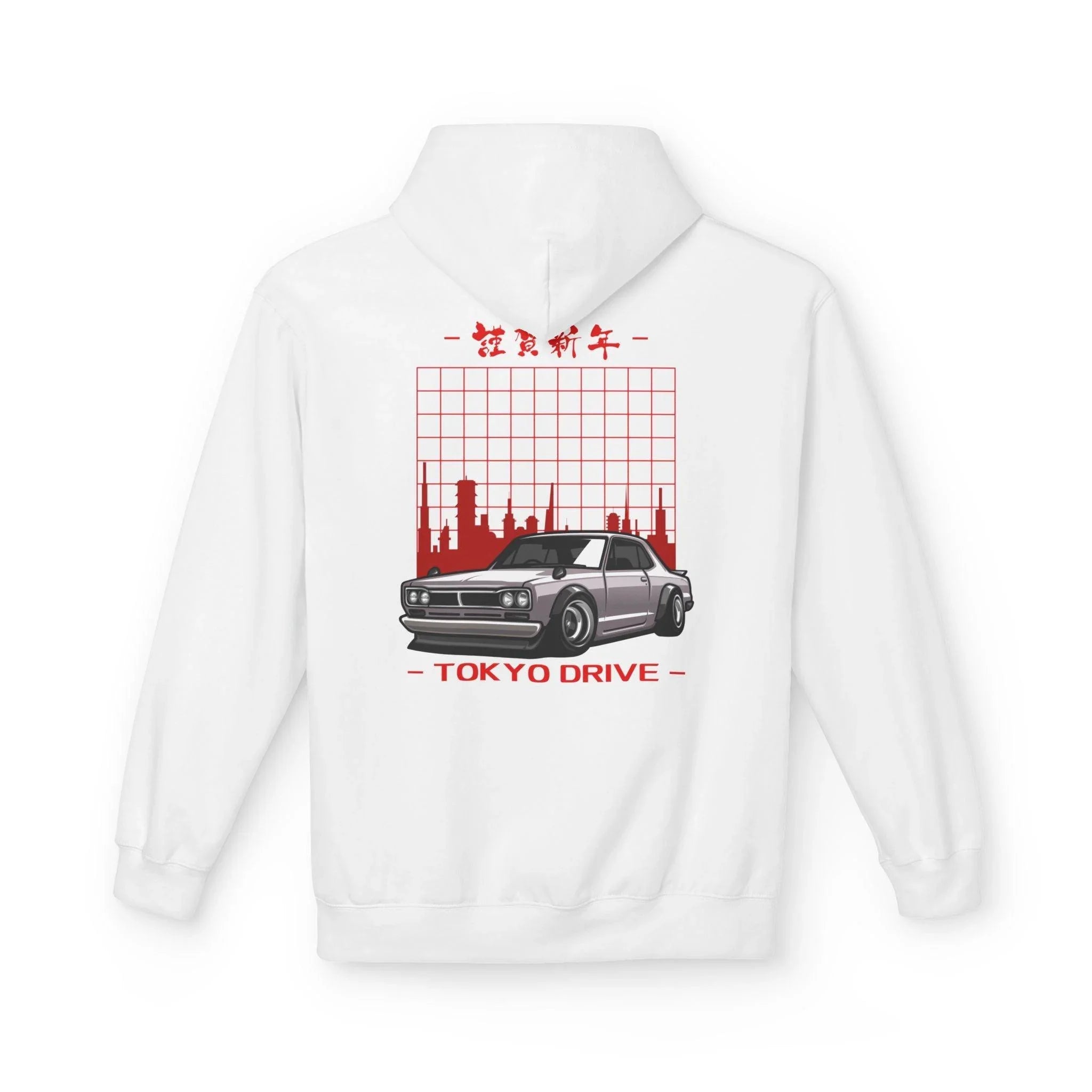 Tokyo Drive Luxe Fleece Hoodie for Ultimate Comfort and Style