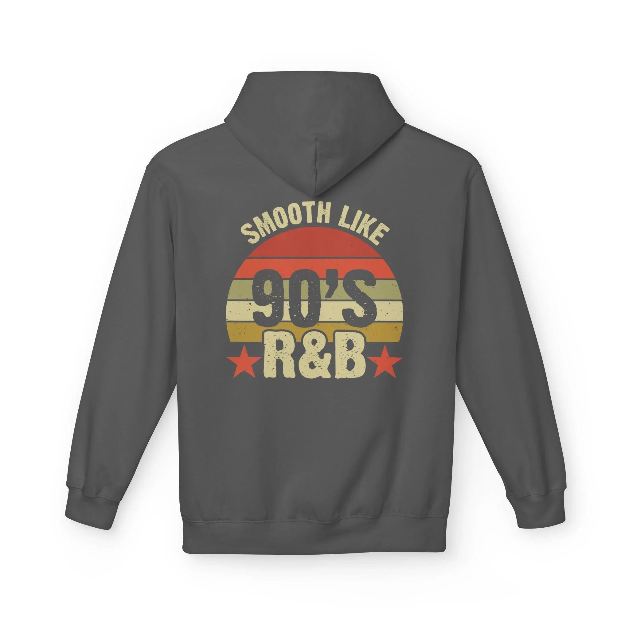 Retro Vibes Fleece Hoodie - Embrace the Comfort of 90's R&B Style