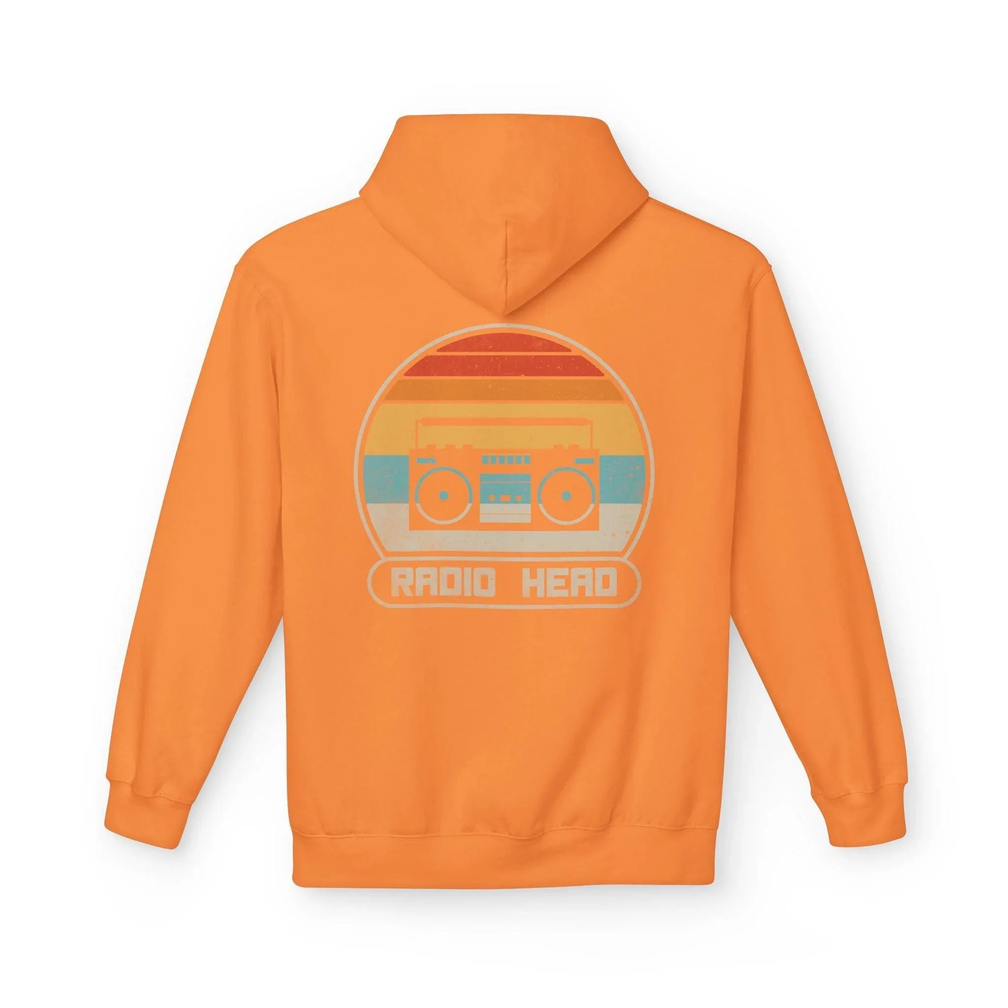 Cozy Vibes Radio Head Fleece Pullover Hoodie