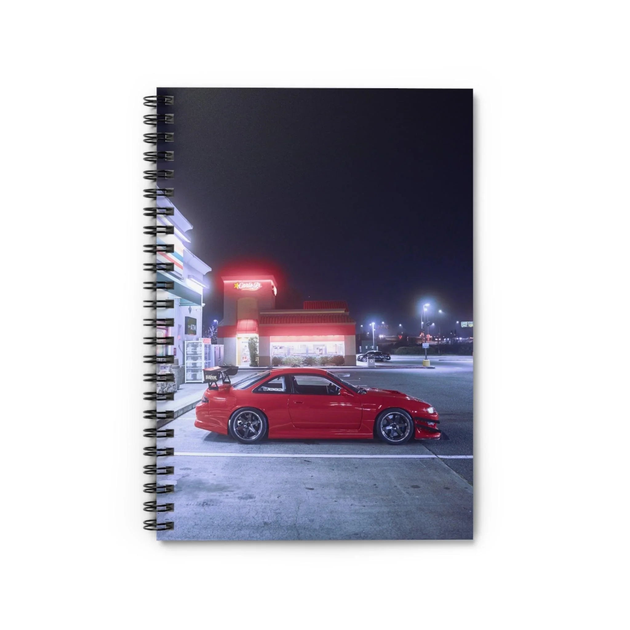 Nissan 240sx S14 Kouki Automotive Spiral Notebook #010 - Throttle Designs