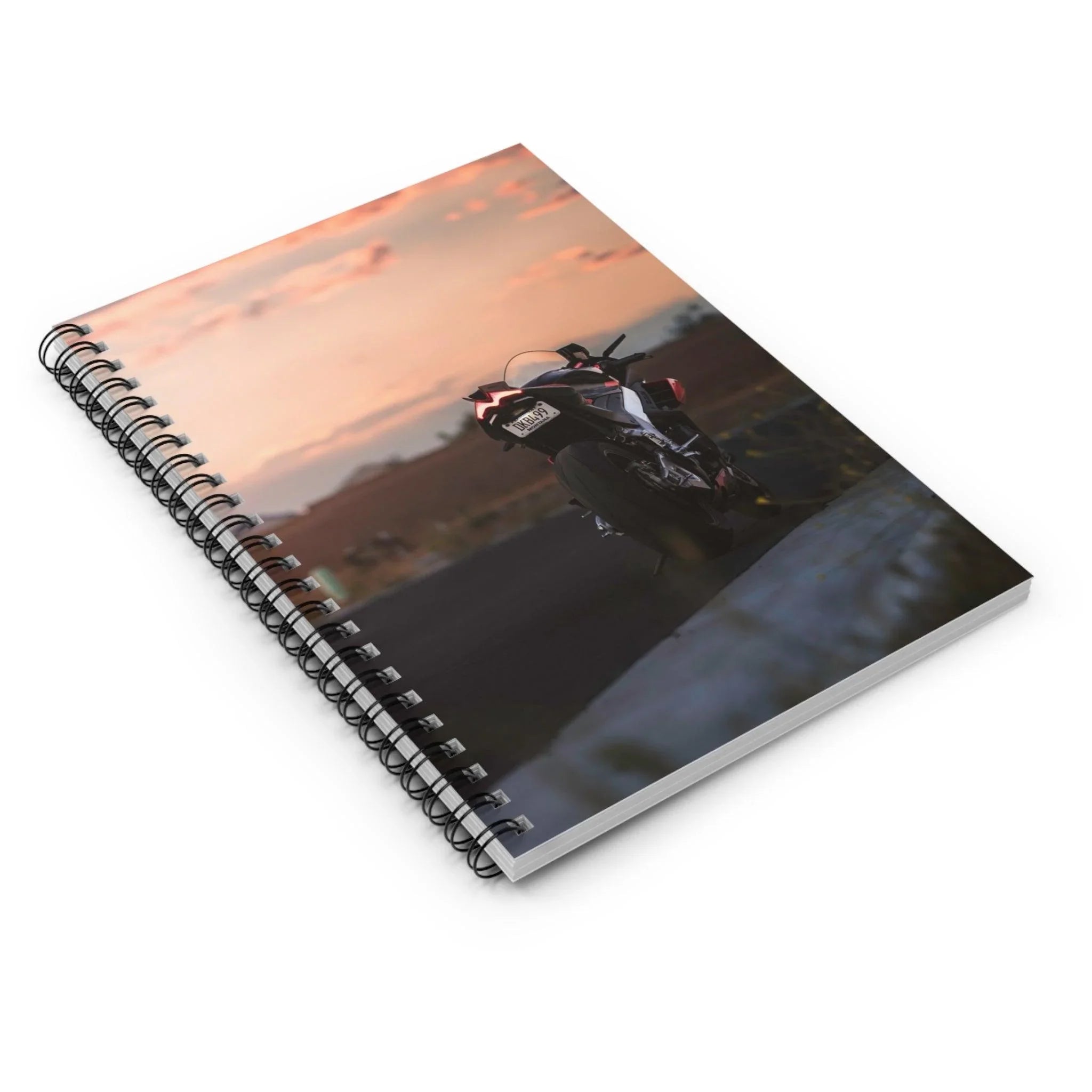 Aprilia RSV4 1100 Factory Motorcycle Spiral Notebook #007 - Throttle Designs