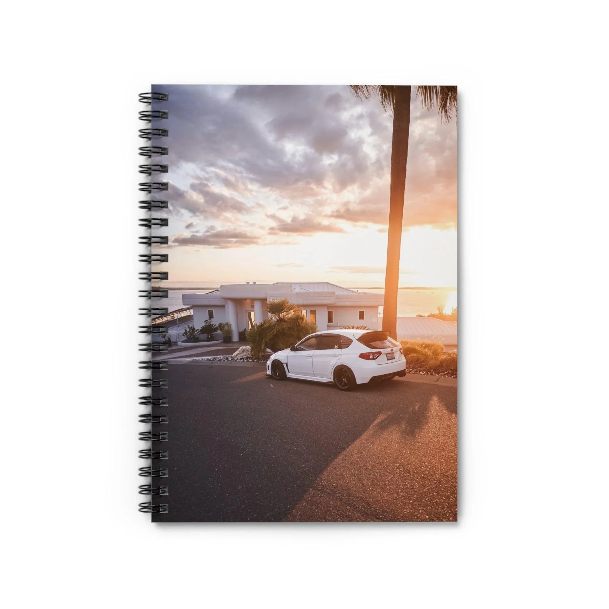 Subaru WRX STI Automotive Spiral Notebook #007 - Throttle Designs