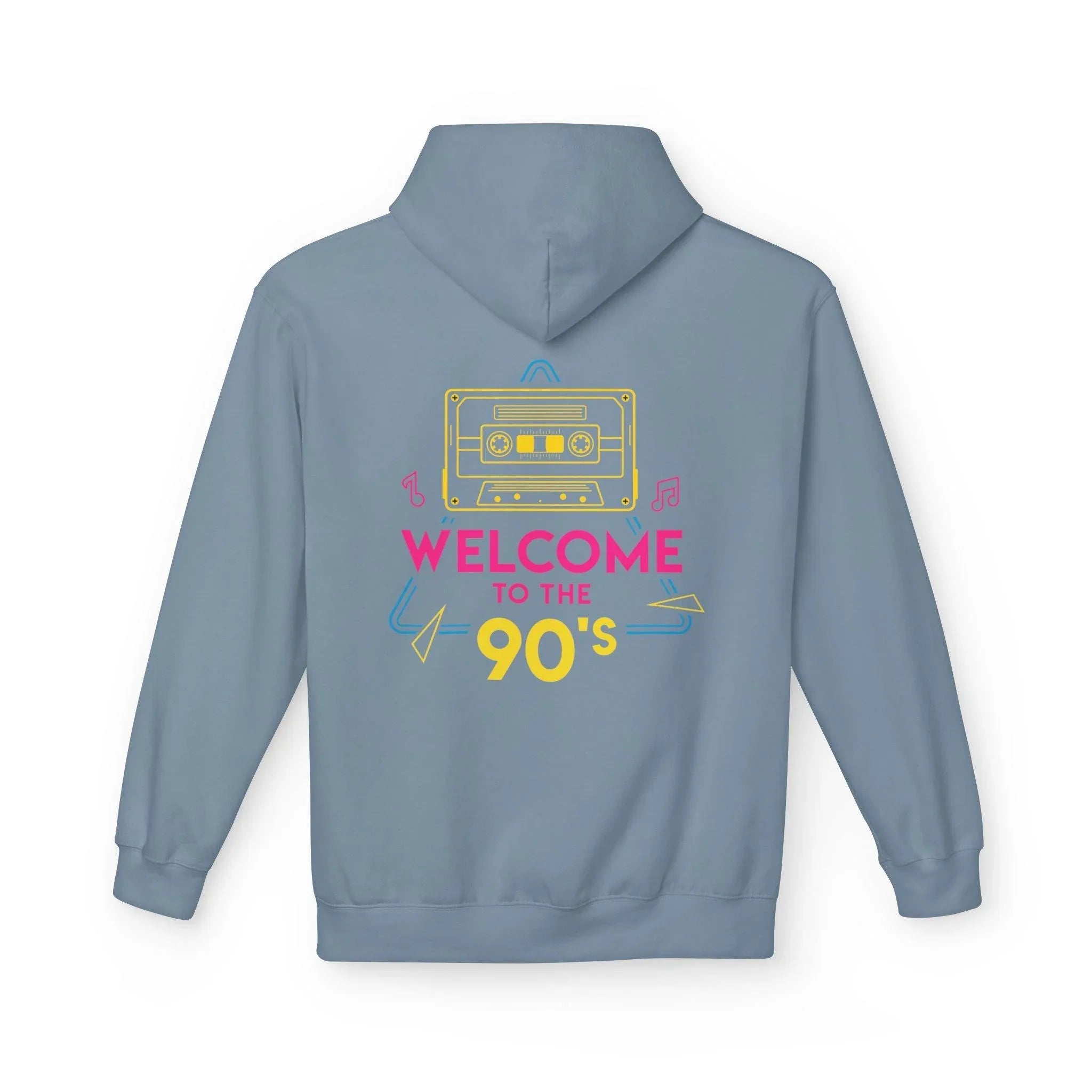 Nostalgic 90's Vibes Premium Fleece Hoodie for Ultimate Comfort