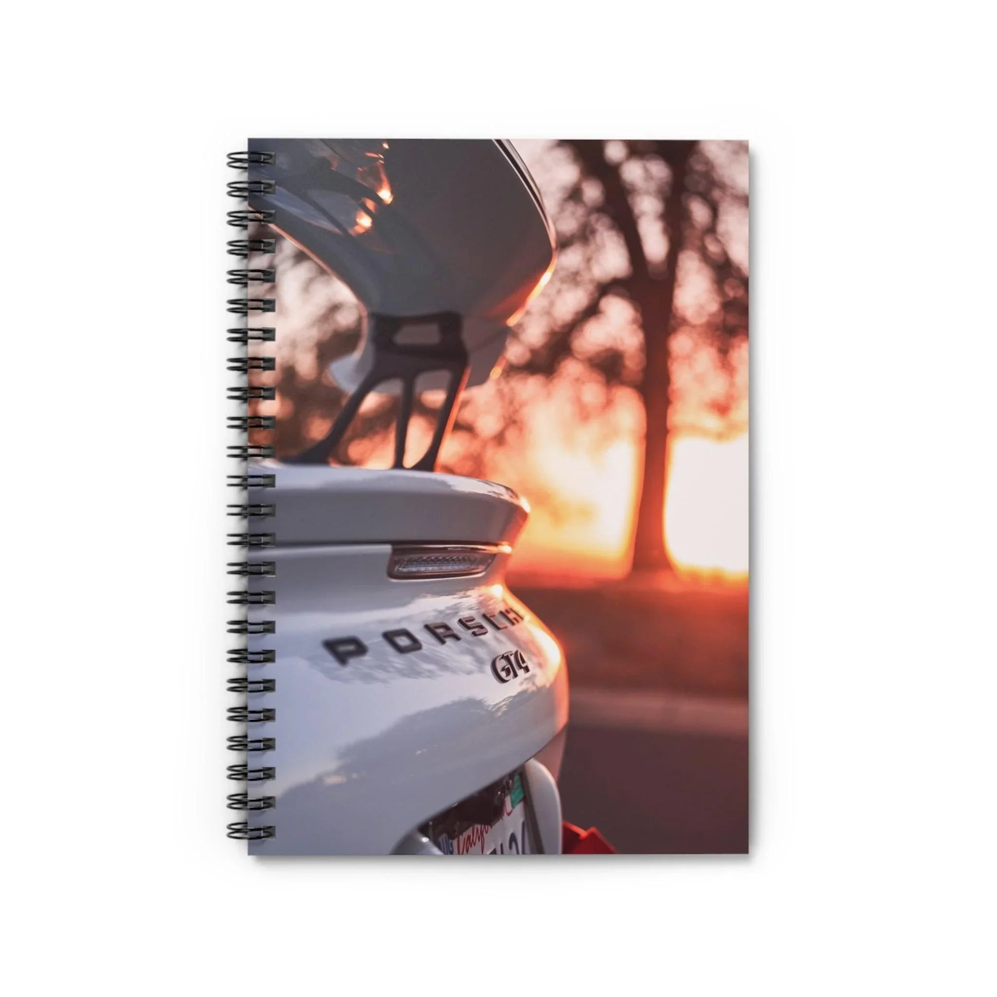 Porsche GT4 Automotive Spiral Notebook #006 - Throttle Designs