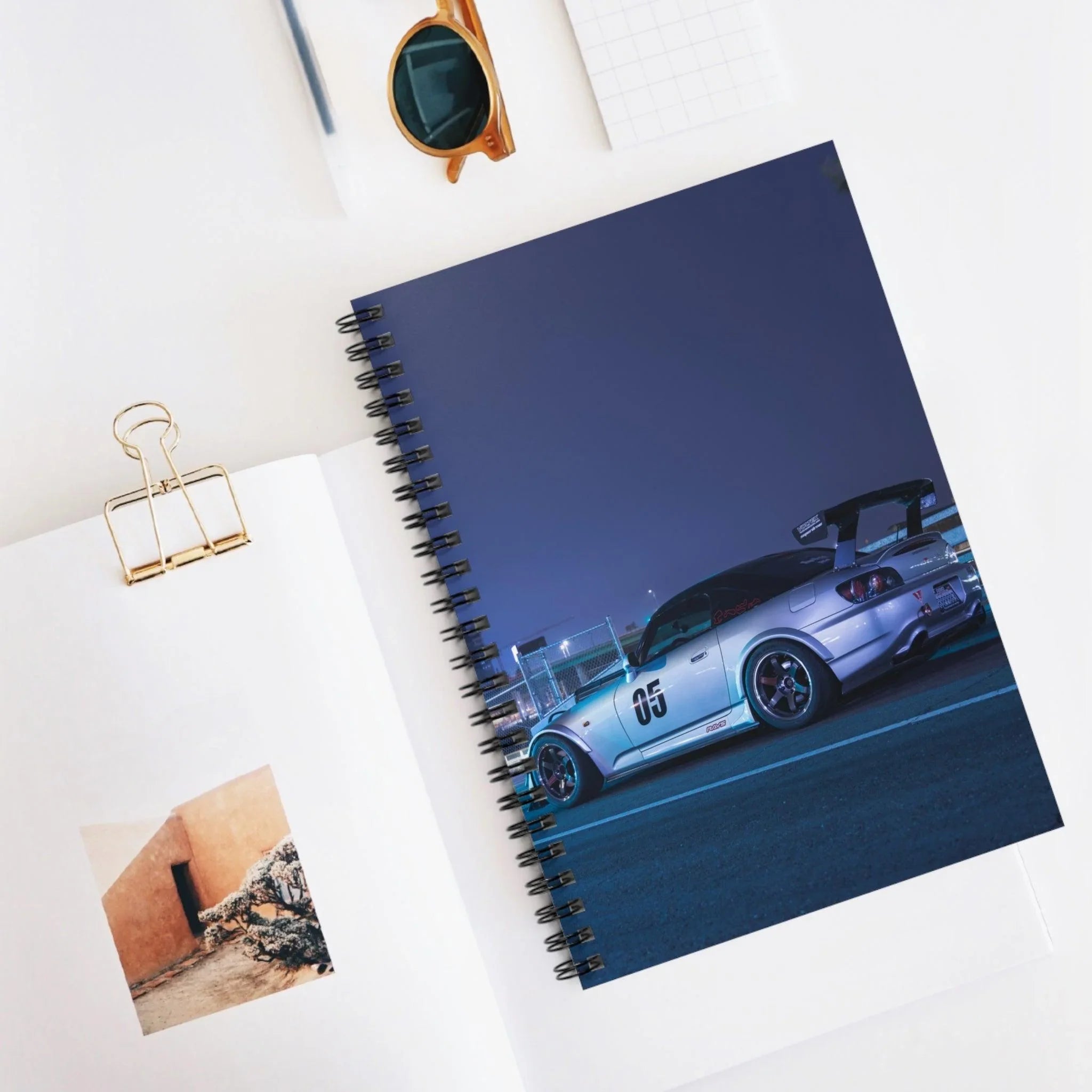 Honda S2000 Automotive Spiral Notebook #023 - Throttle Designs