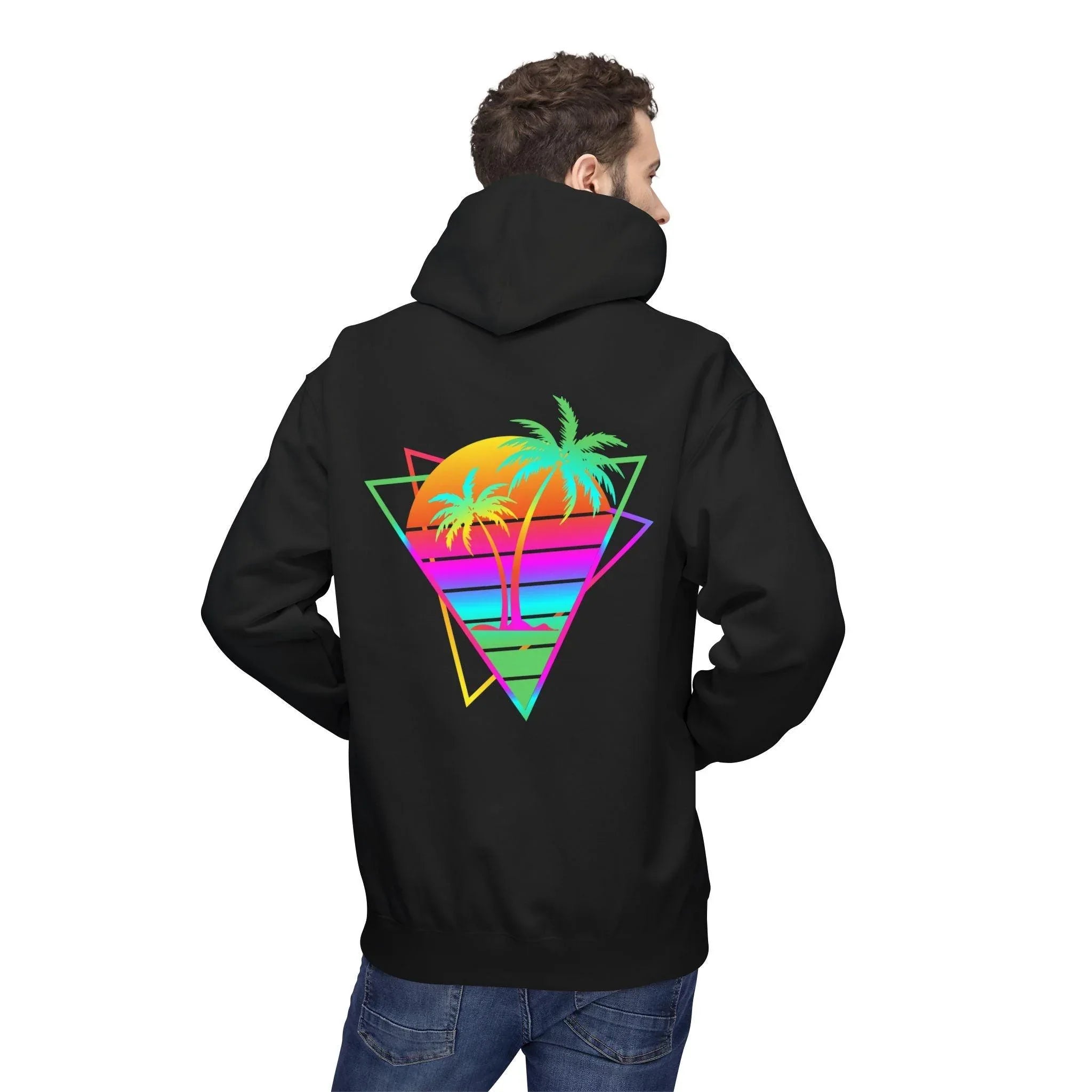 Vaporwave Vintage Fleece Hoodie for Ultimate Comfort and Style