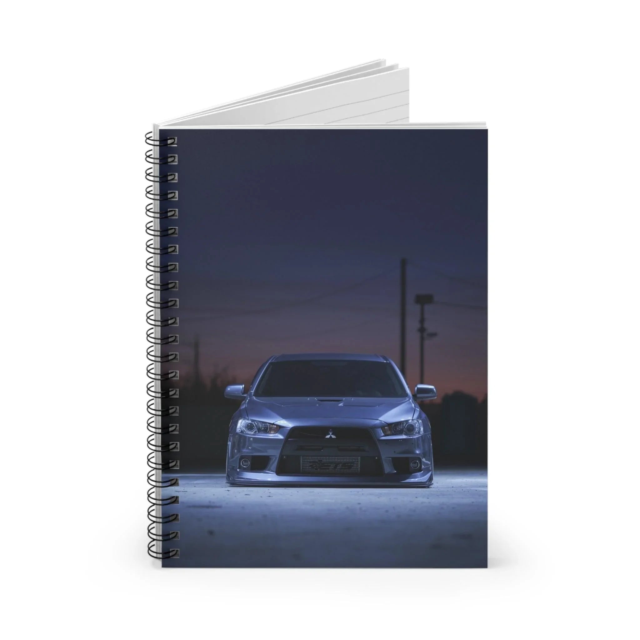 Mitsubishi Evo 10 Automotive Spiral Notebook #014 - Throttle Designs