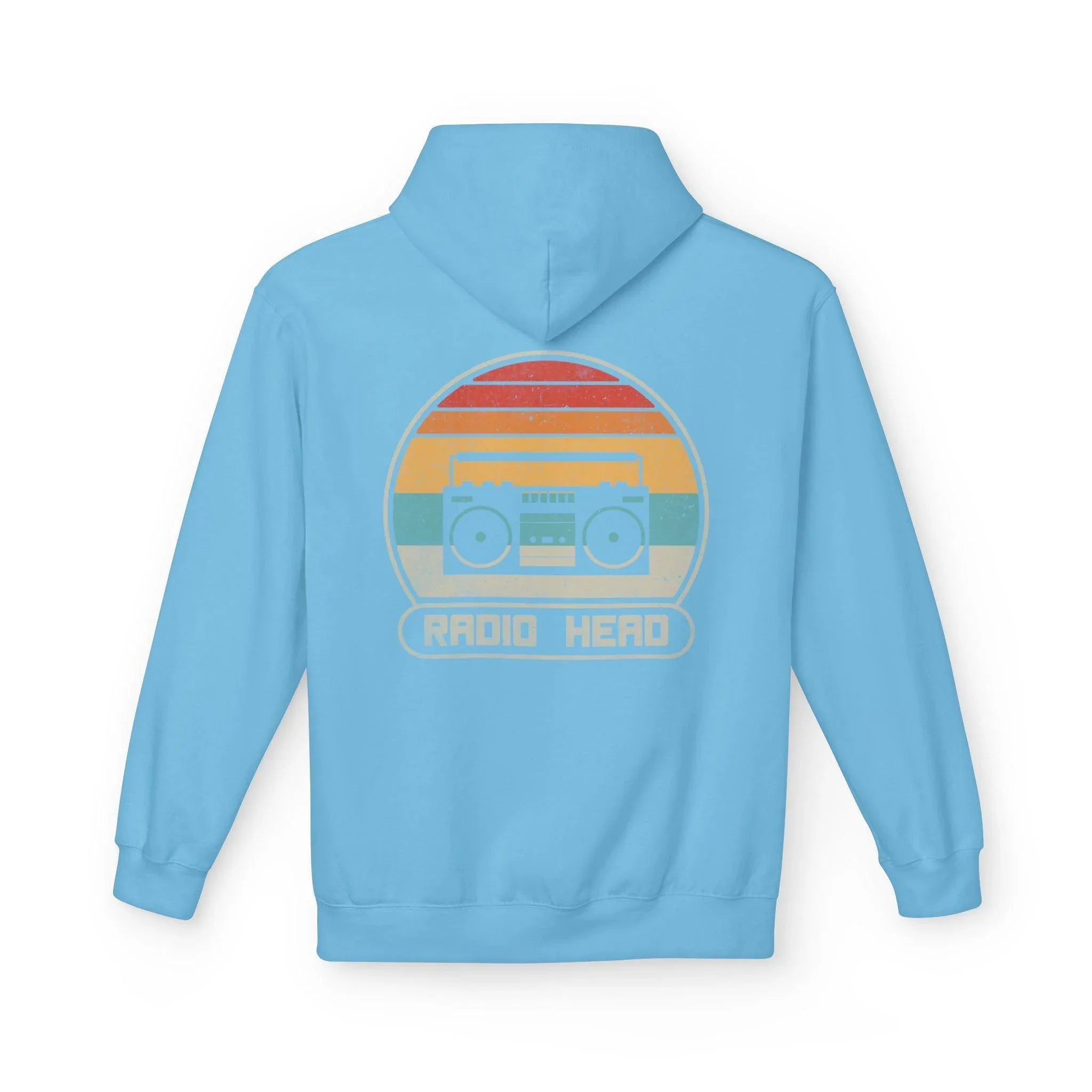 Cozy Vibes Radio Head Fleece Pullover Hoodie