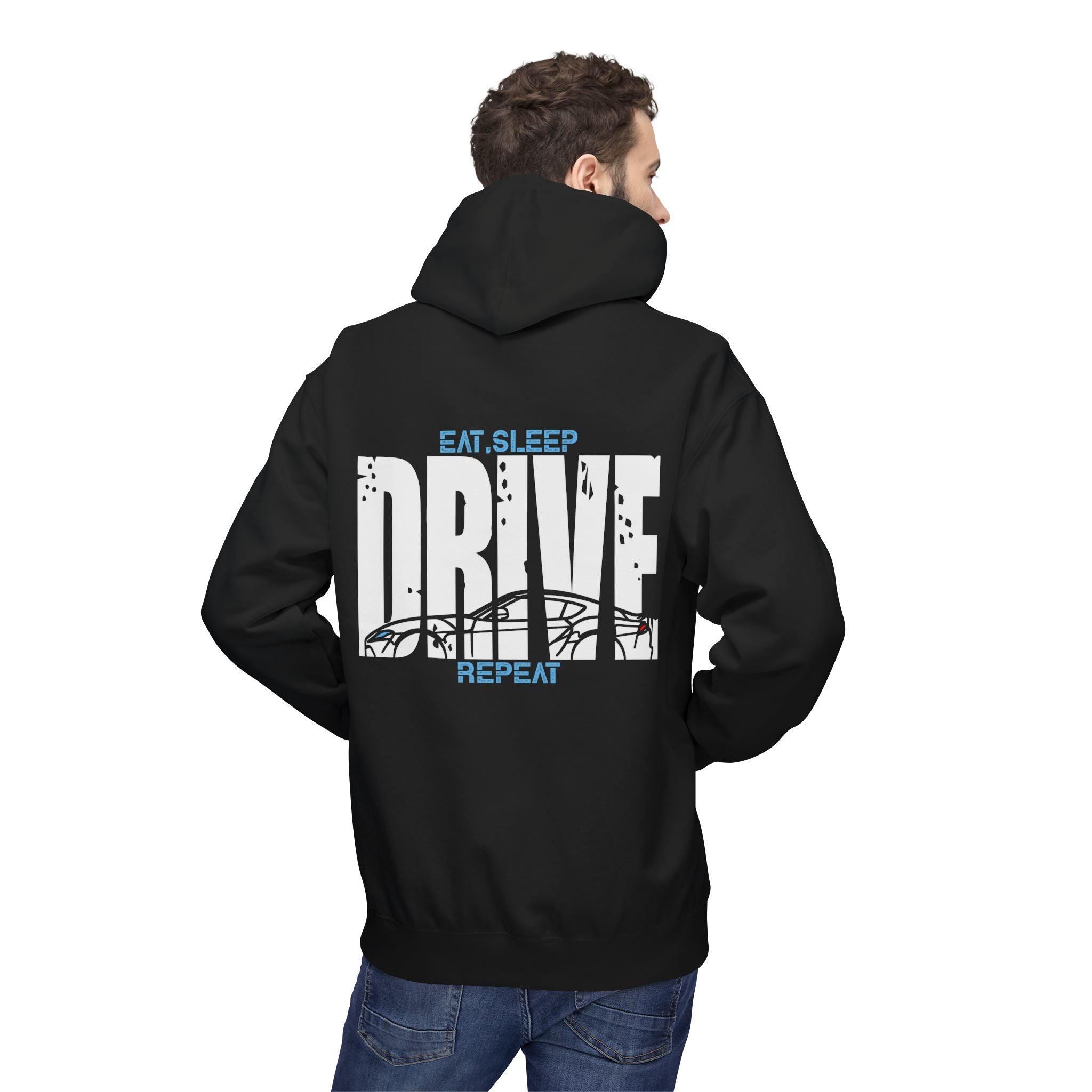 MK5 Toyota Supra DRIVE Comfort Fleece Hoodie for Car Enthusiasts