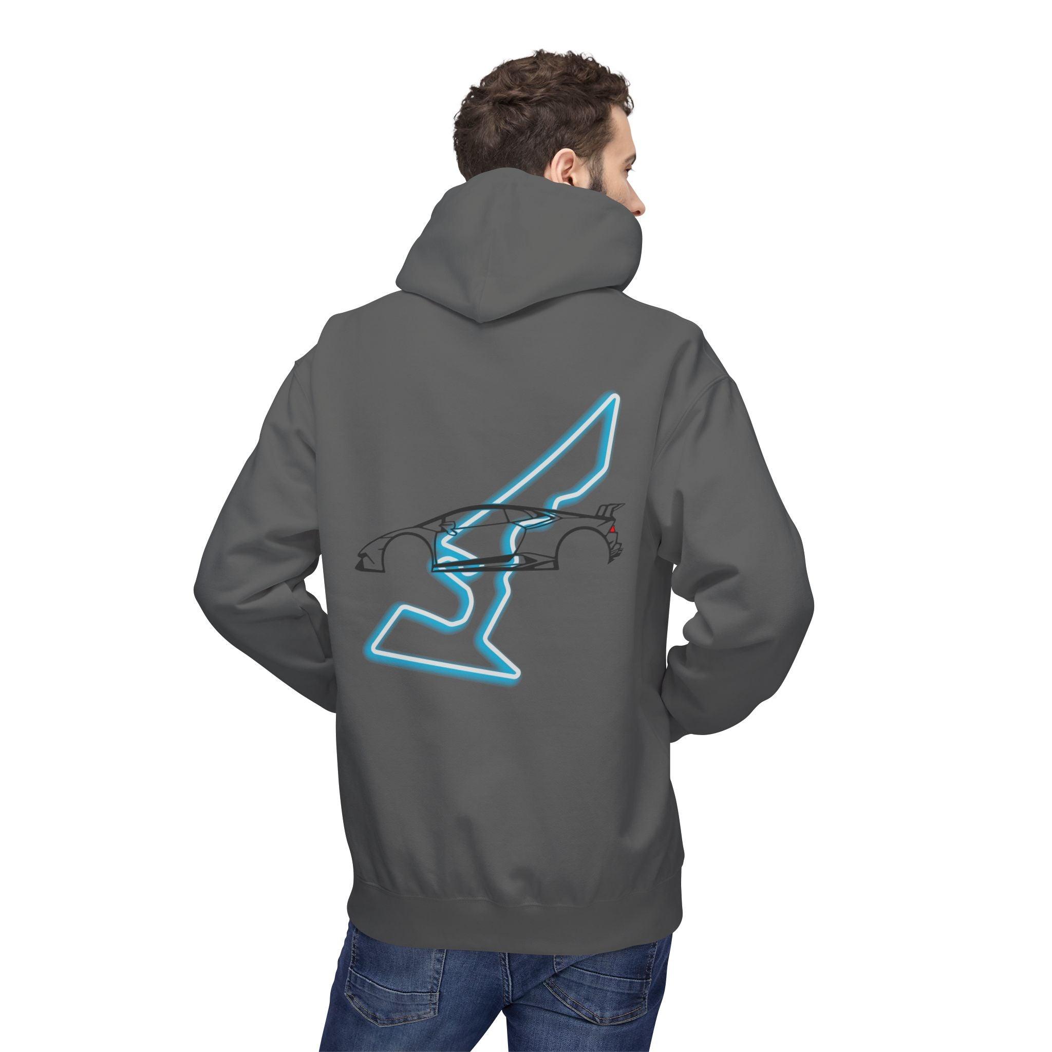Circuit Of The Americas Huracan Performante Fleece Hoodie