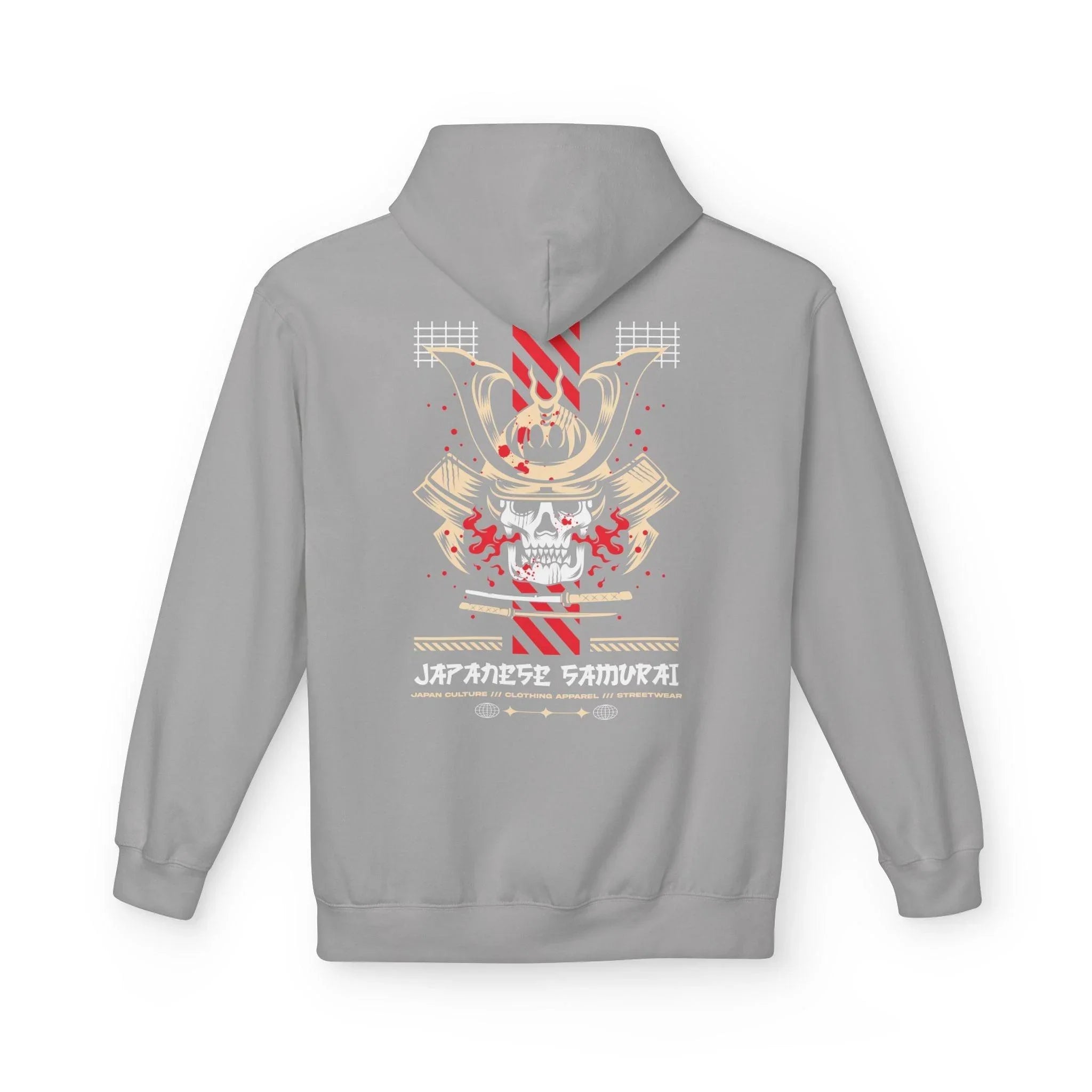 Ultimate Samurai Streetwear Fleece Hoodie for Comfort and Style