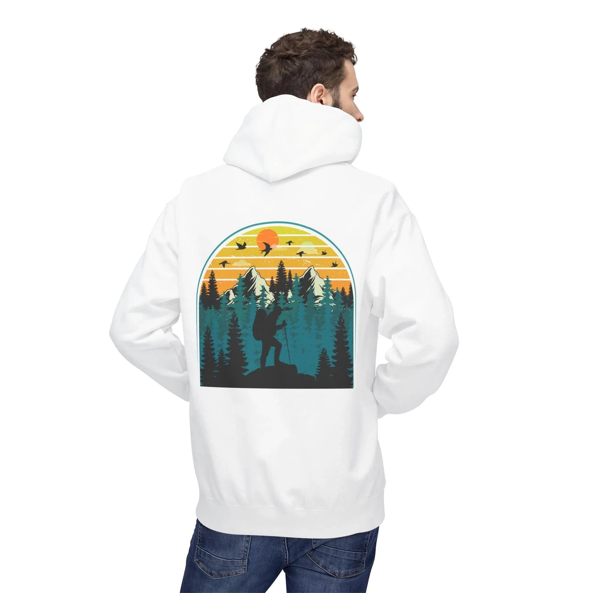 Ultimate Retro Outdoor Fleece Hoodie for Adventurers