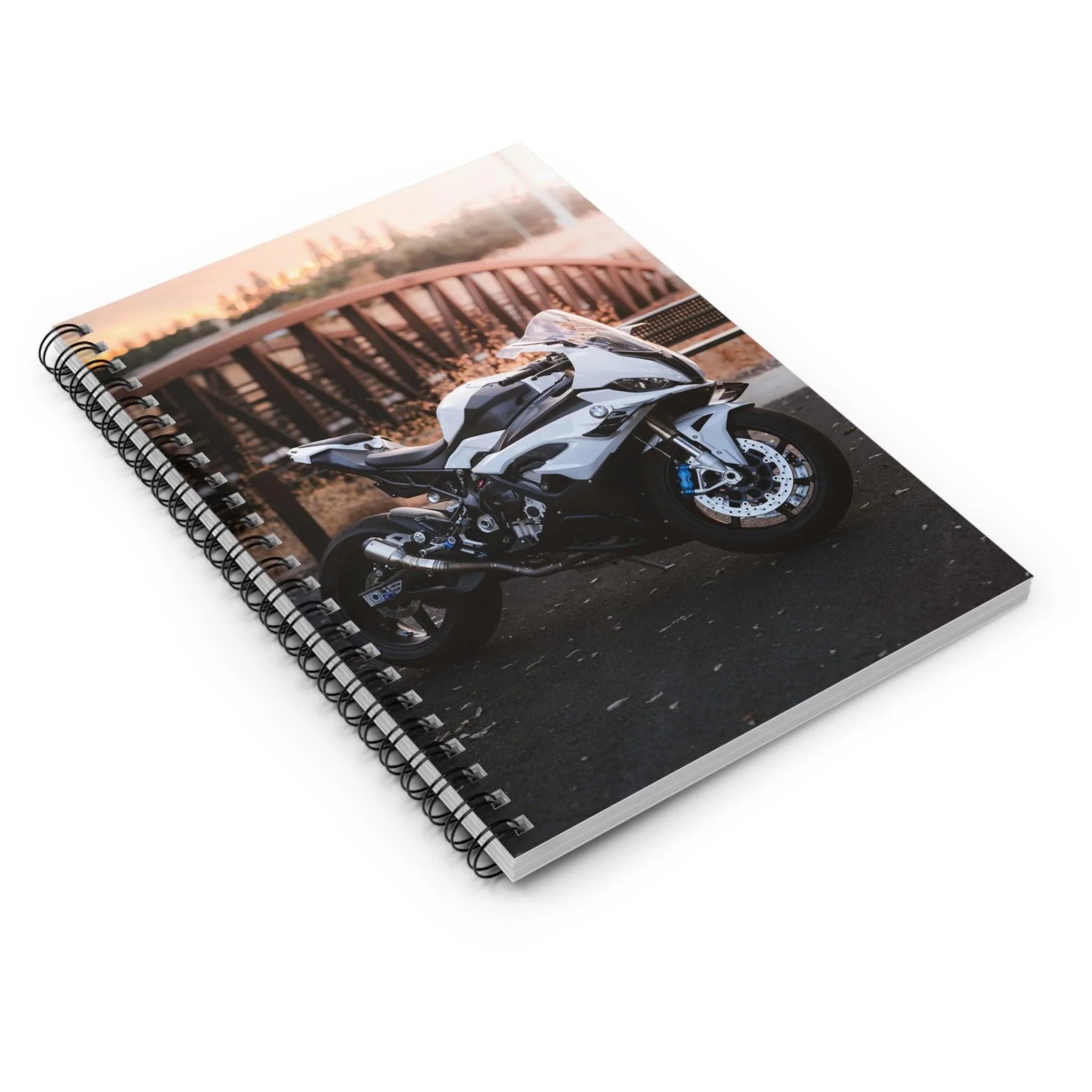 BMW S1000RR Motorcycle Spiral Notebook #107 - Throttle Designs