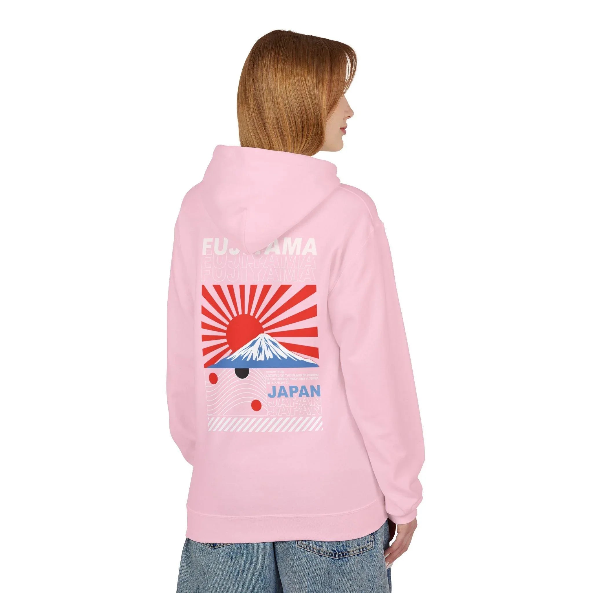 Fujiyama Japan Streetwear Cozy Fleece Hoodie - Ultimate Comfort & Style