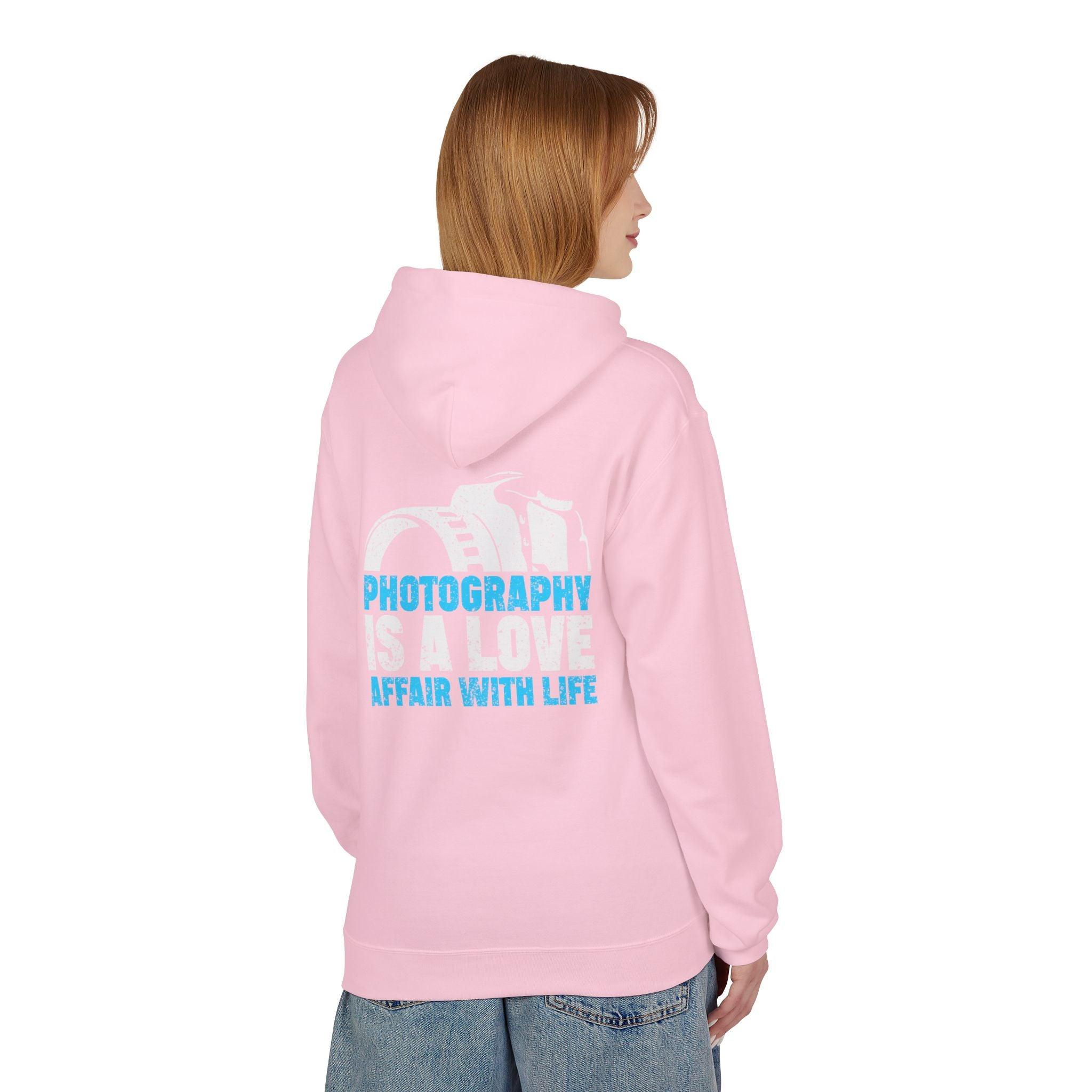 Cozy Fleece Hoodie for Photography Lovers: Embrace Life's Moments in Style