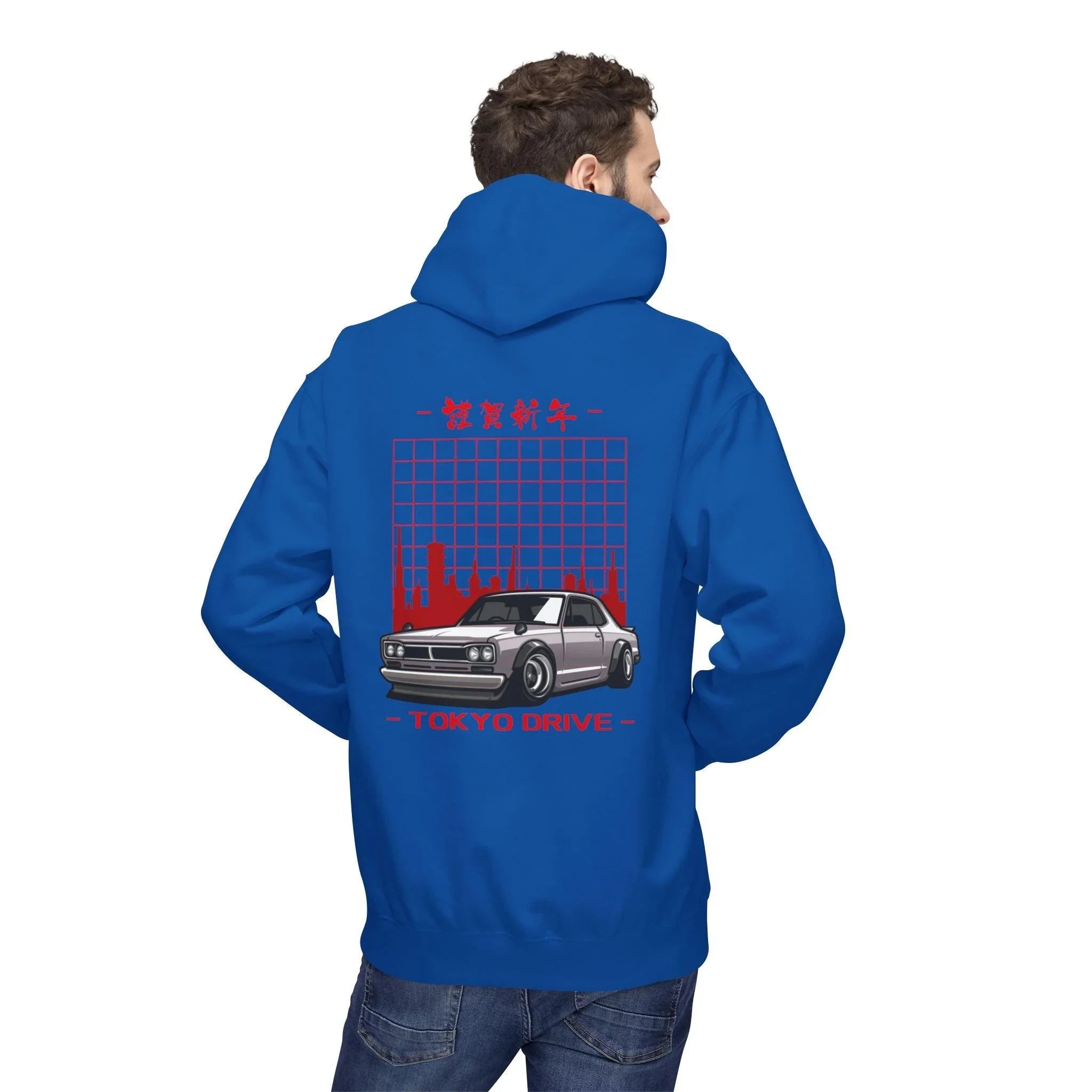 Tokyo Drive Luxe Fleece Hoodie for Ultimate Comfort and Style