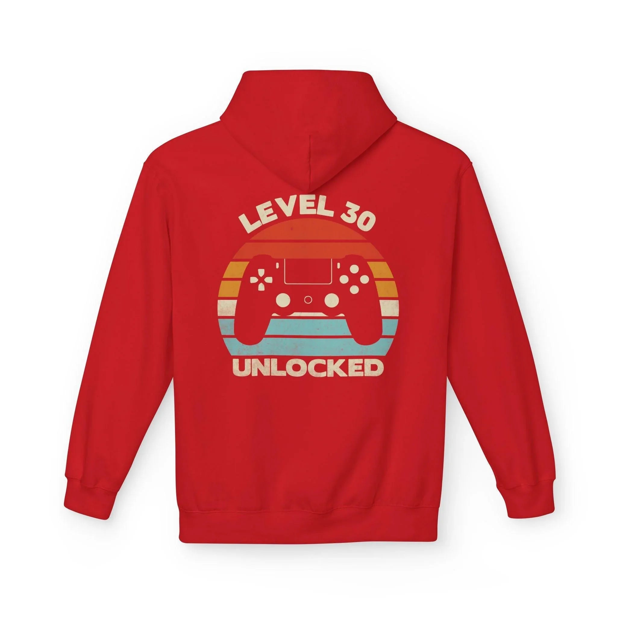 Level Up Your Style: Retro Gaming Fleece Hoodie with Comfort and Charm