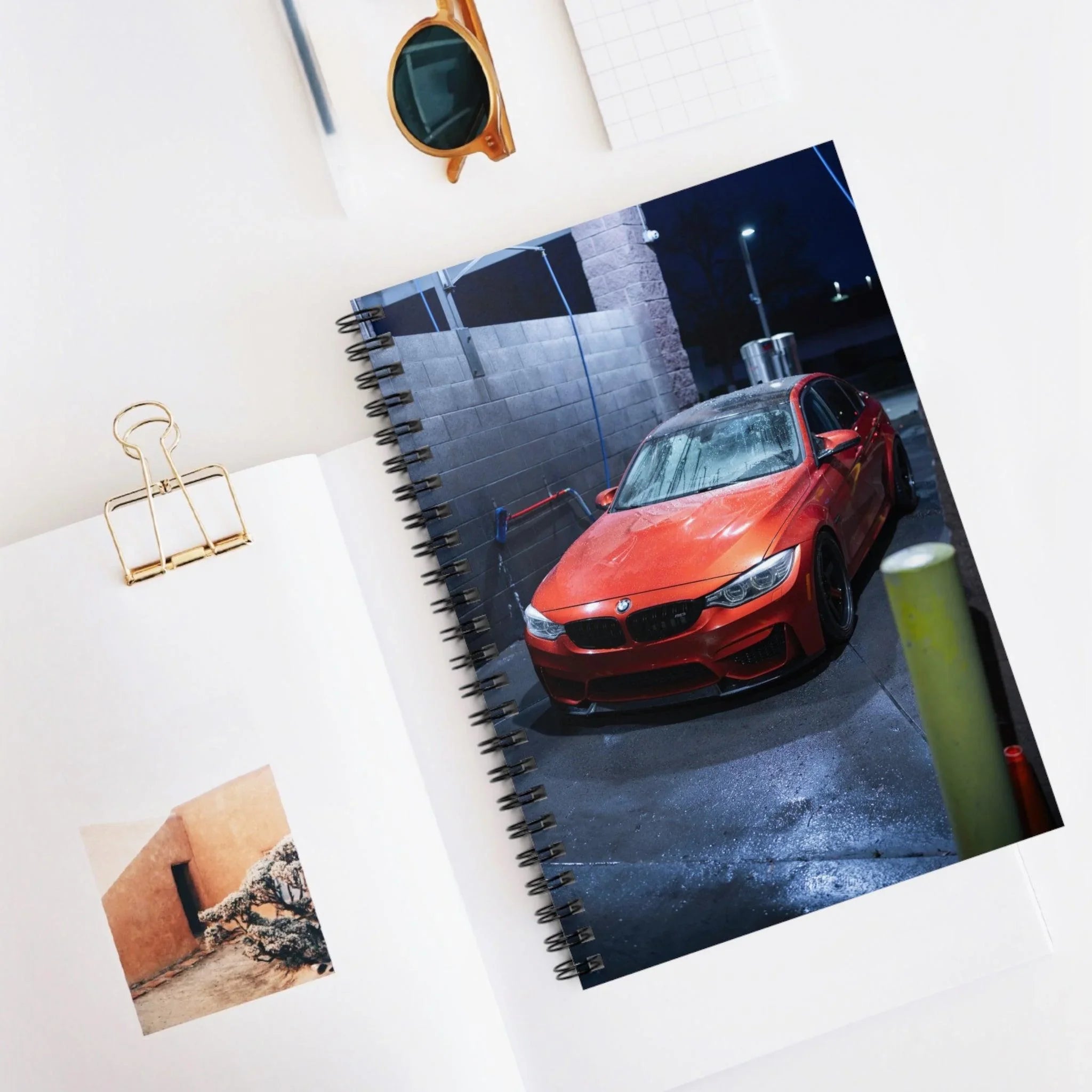 BMW F80 M3 Automotive Spiral Notebook #004 - Throttle Designs
