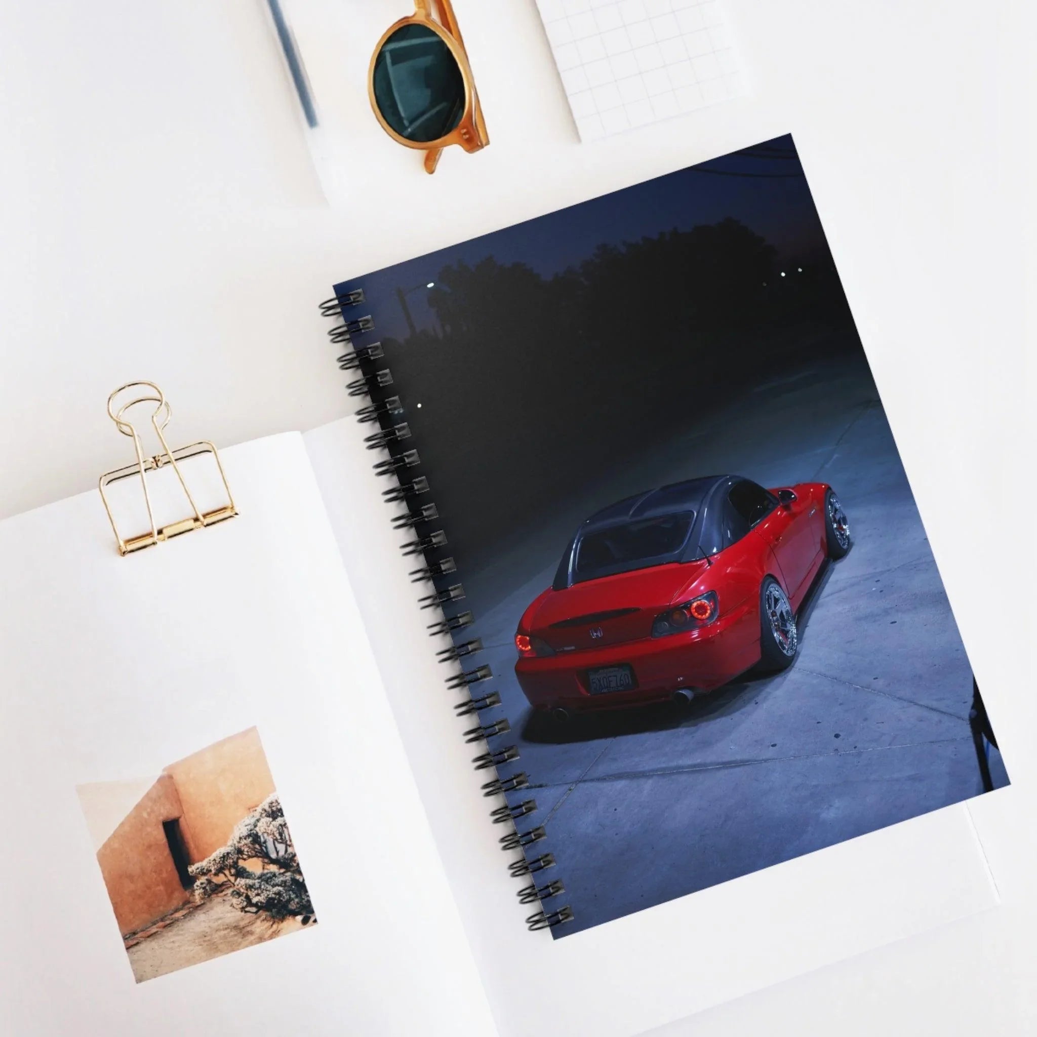 Honda S2000 Automotive Spiral Notebook #014 - Throttle Designs