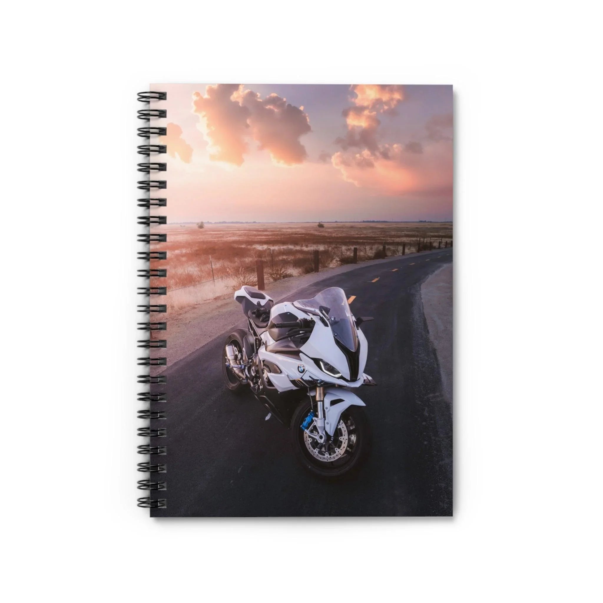 BMW S1000RR Motorcycle Spiral Notebook #113 - Throttle Designs