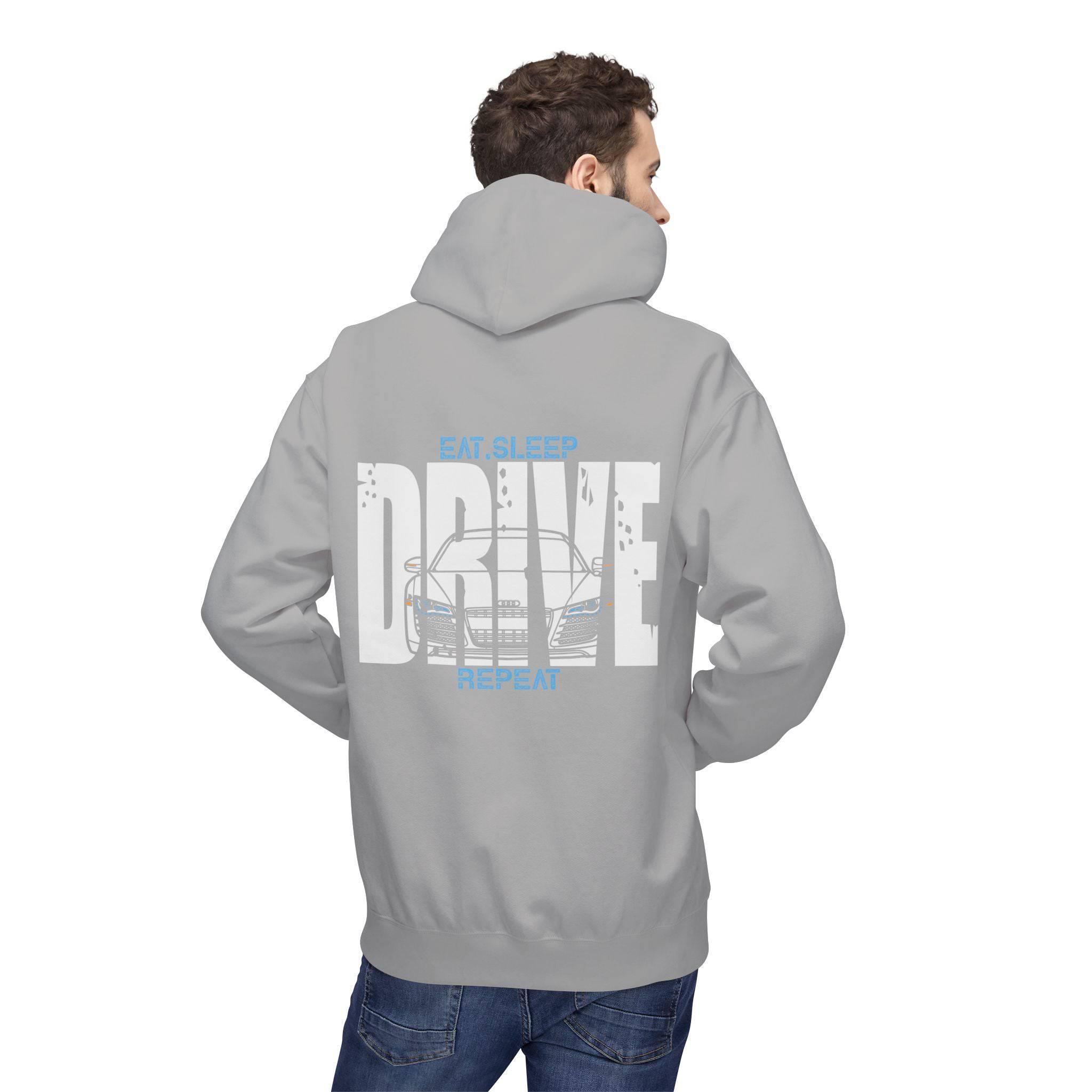 Audi R8 DRIVE Fleece Hoodie - Premium Comfort & Style for Enthusiasts
